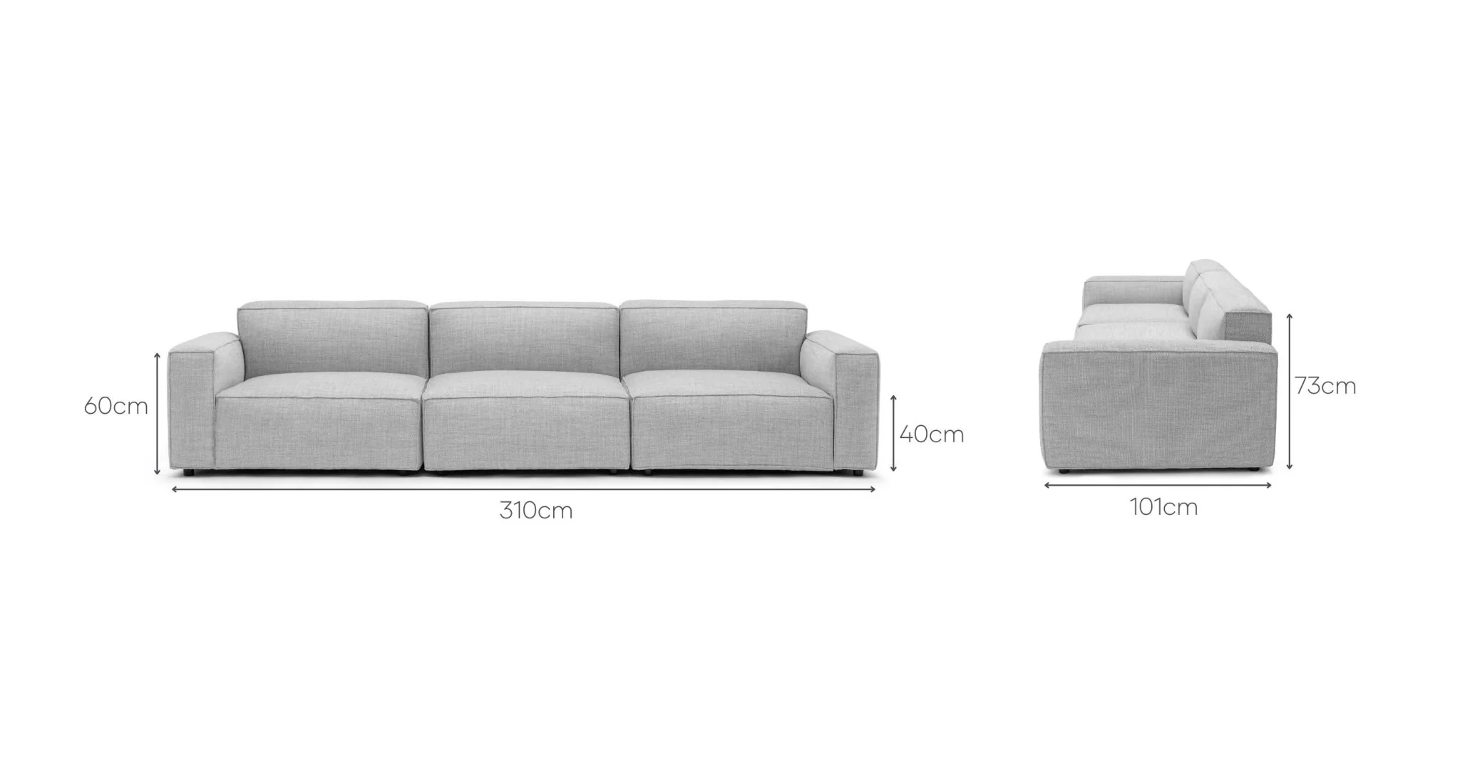 Baker Modular Sofa - Diamond - Image 16