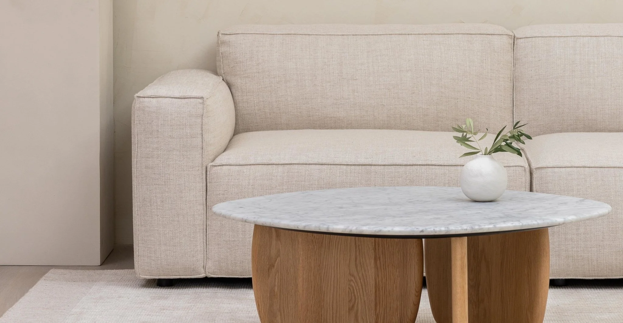 Baker Modular Sofa - Oatmeal - Image 3