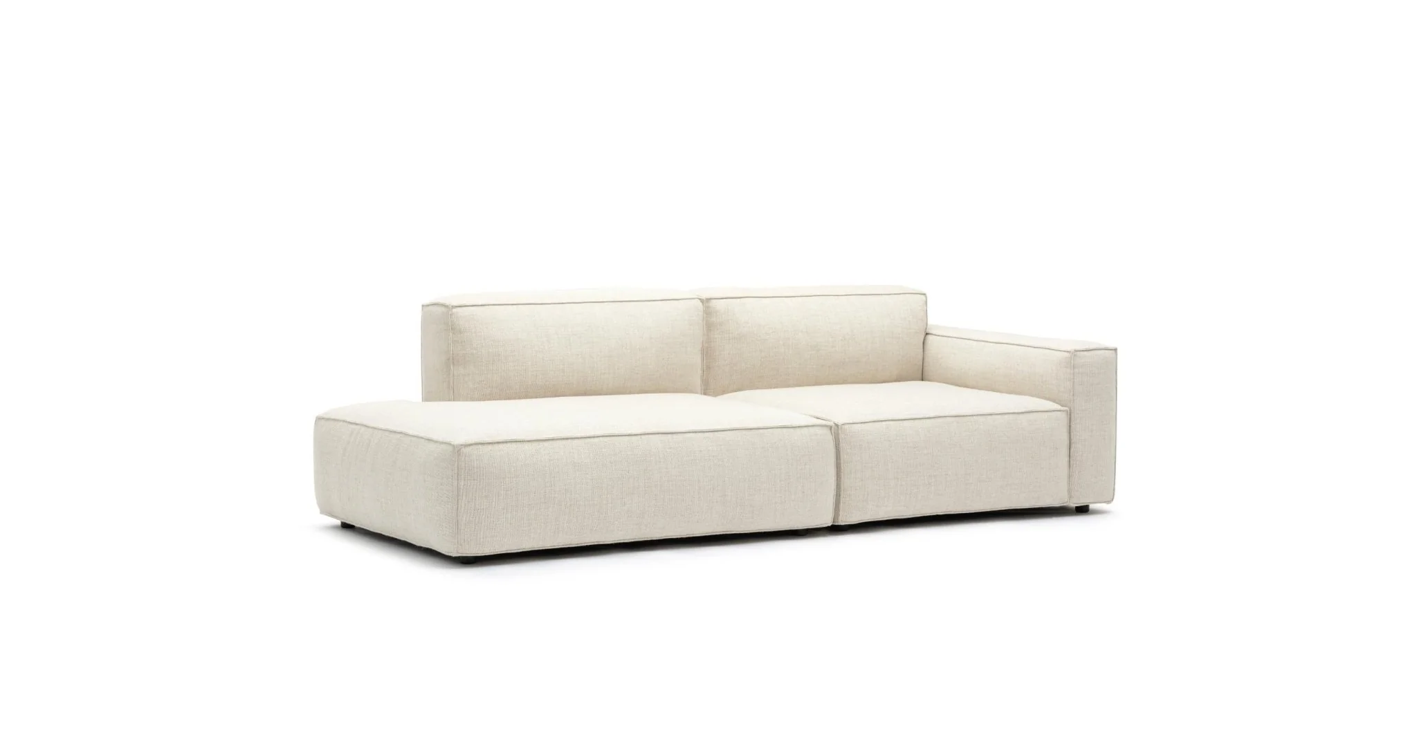 Baker Open End Sofa - Oatmeal - Image 15