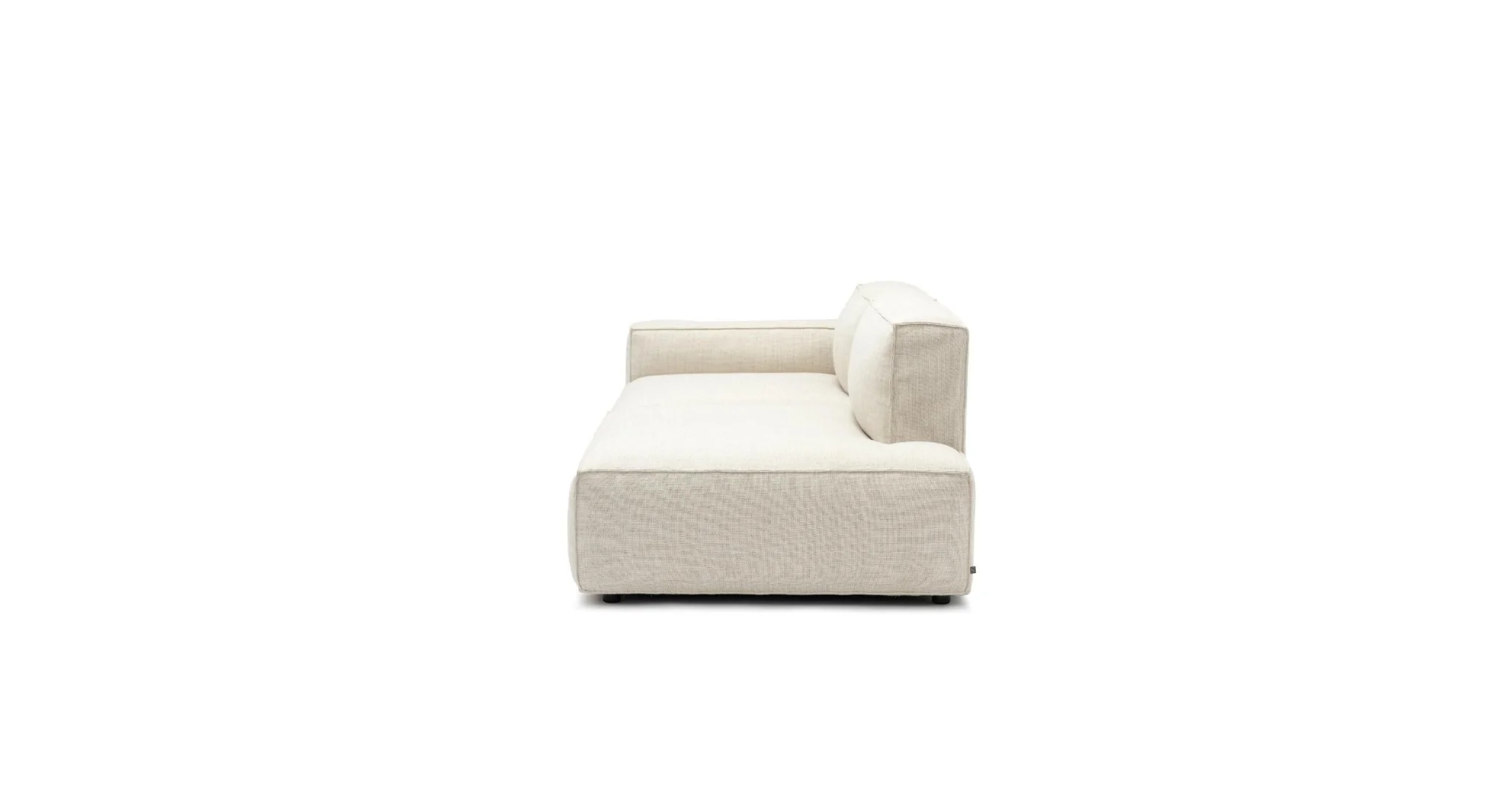 Baker Open End Sofa - Oatmeal - Image 4