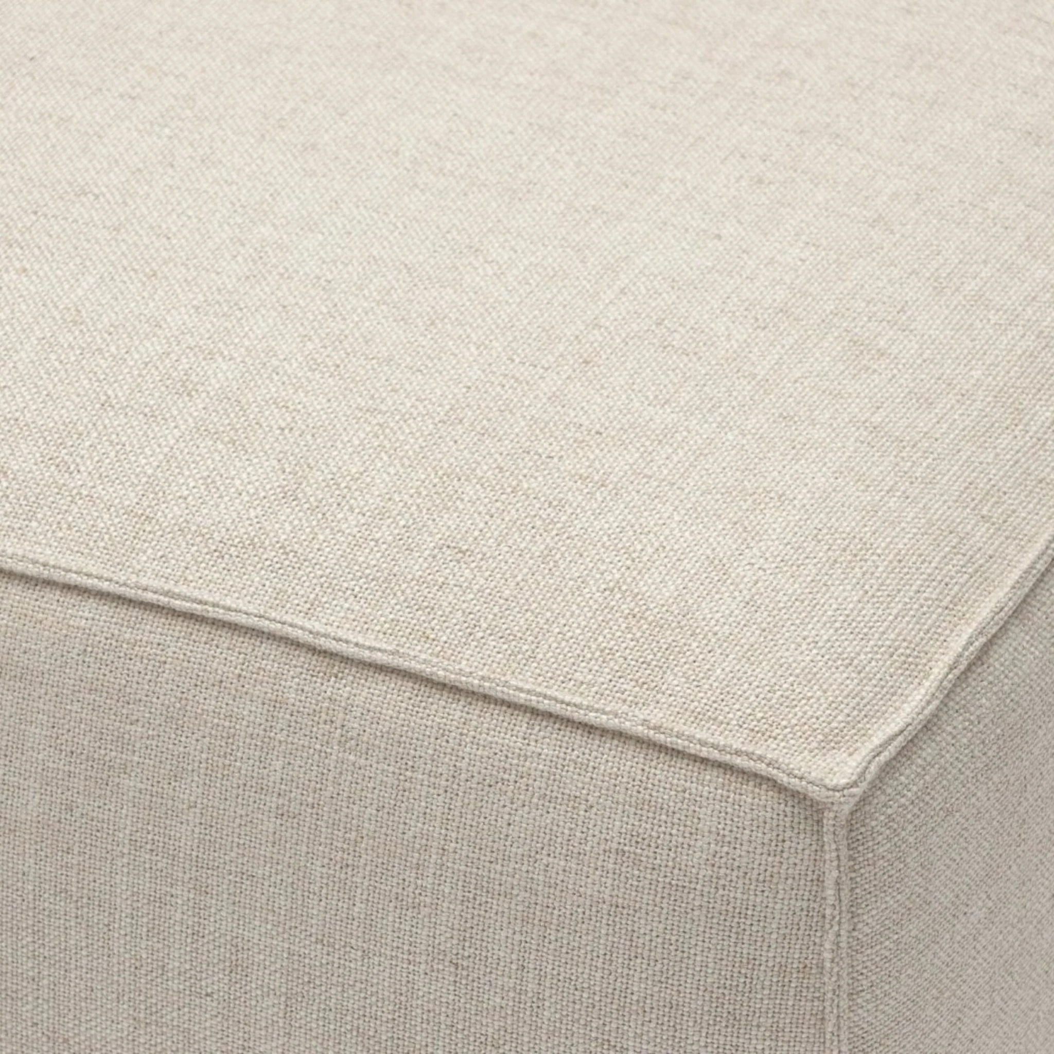 Baker Ottoman - Oatmeal - Image 3