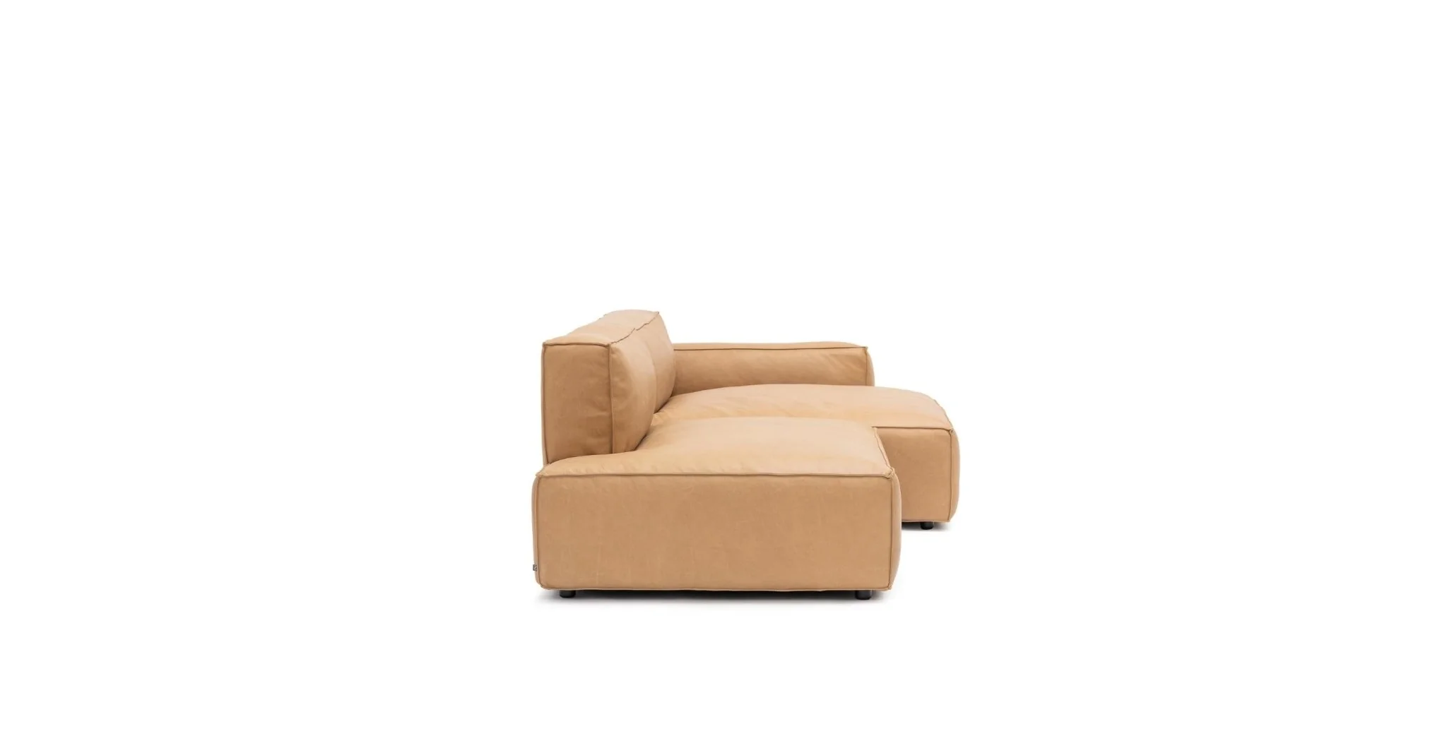 Baker Sectional - Pecan Leather - Image 14