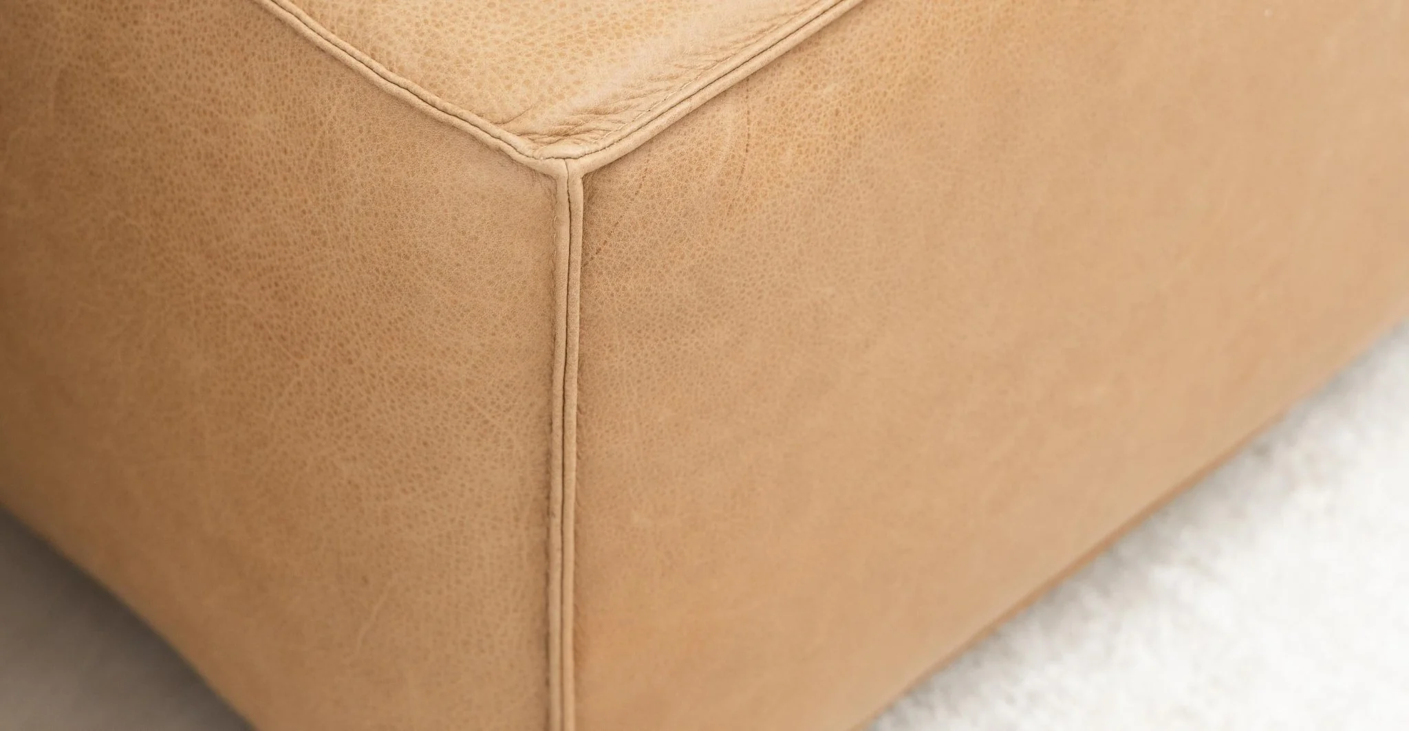 Baker Sectional - Pecan Leather - Image 18