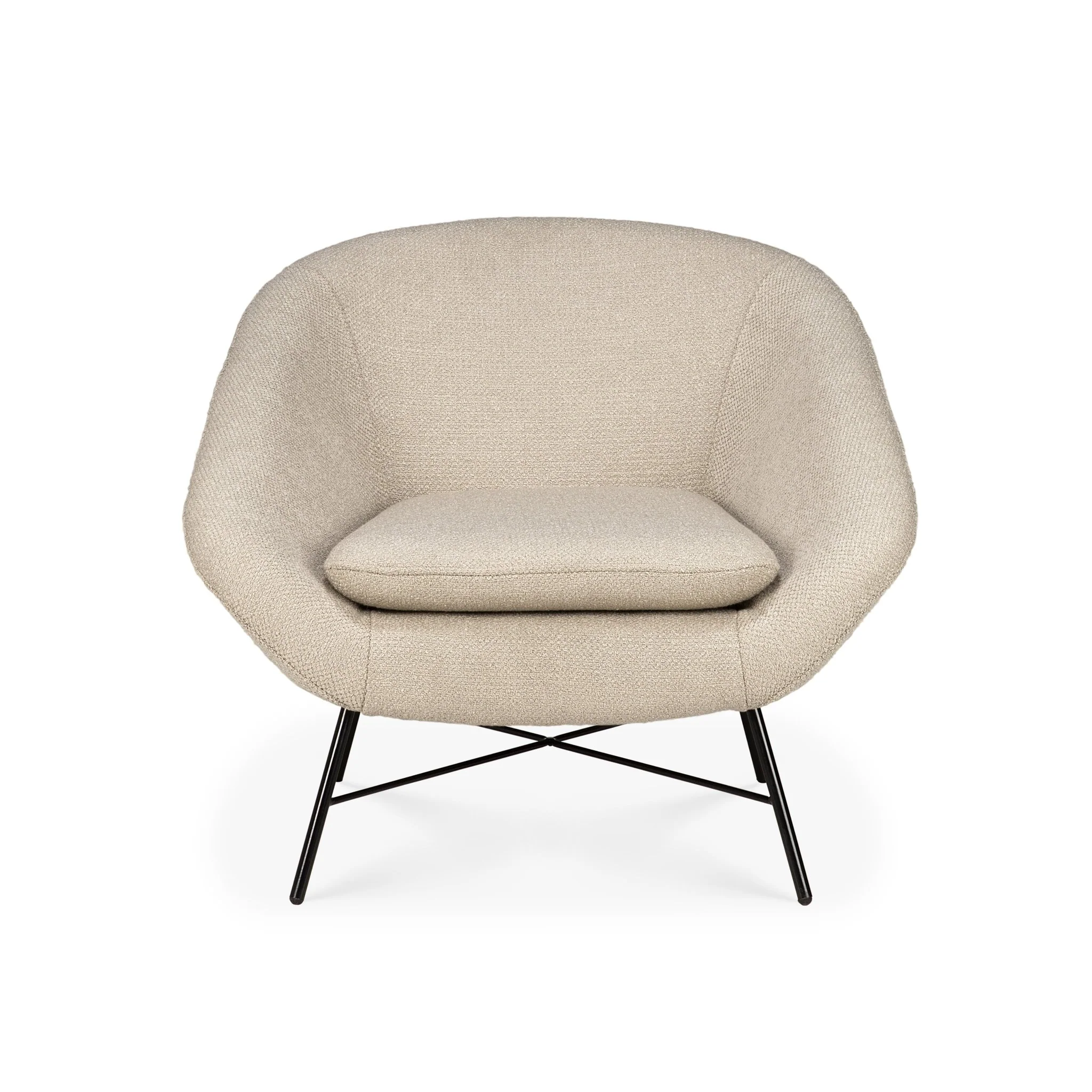 Barrow Lounge Chair - Off White - Image 3