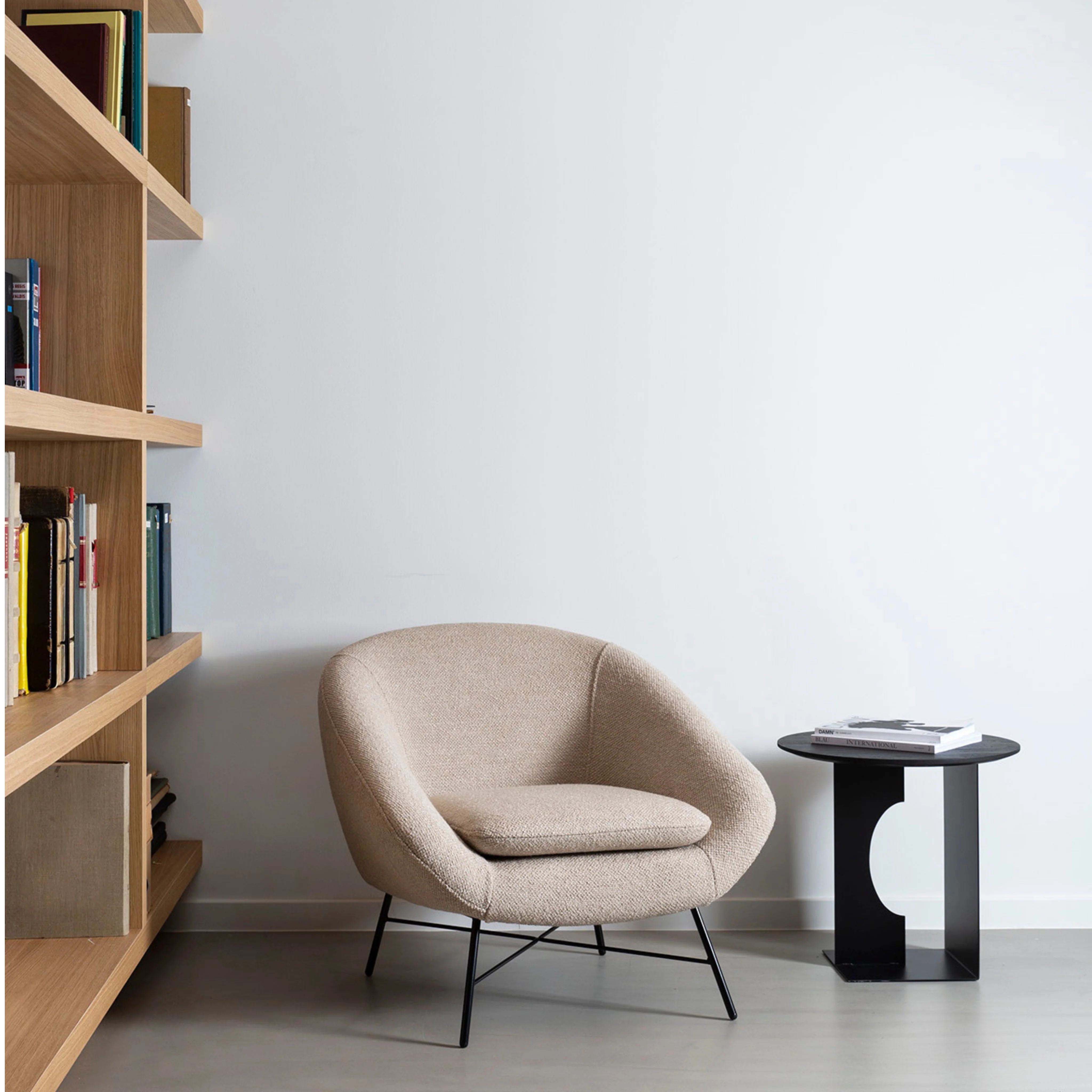 Barrow Lounge Chair - Off White - Image 6