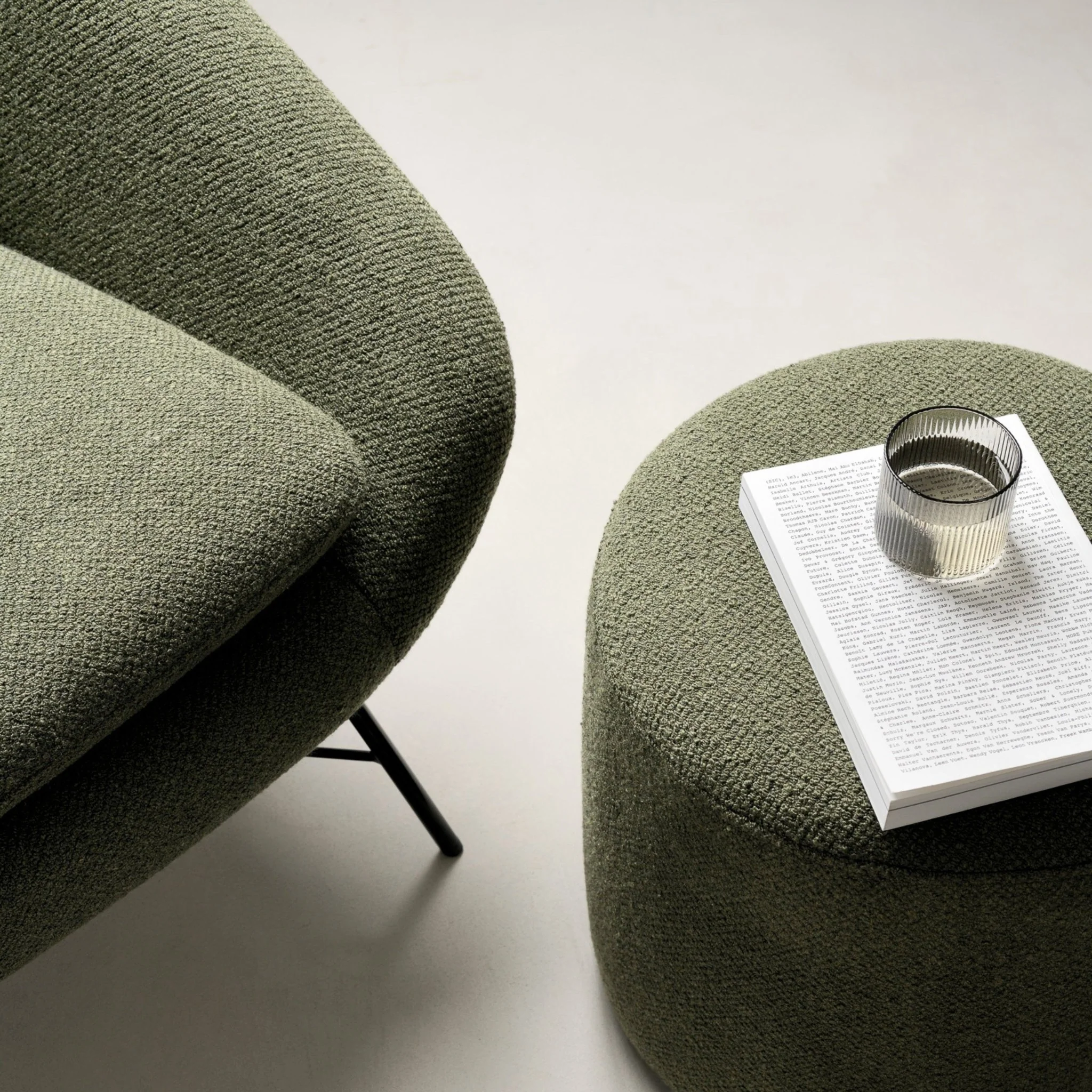 Barrow Lounge Chair - Pine Green - Image 5
