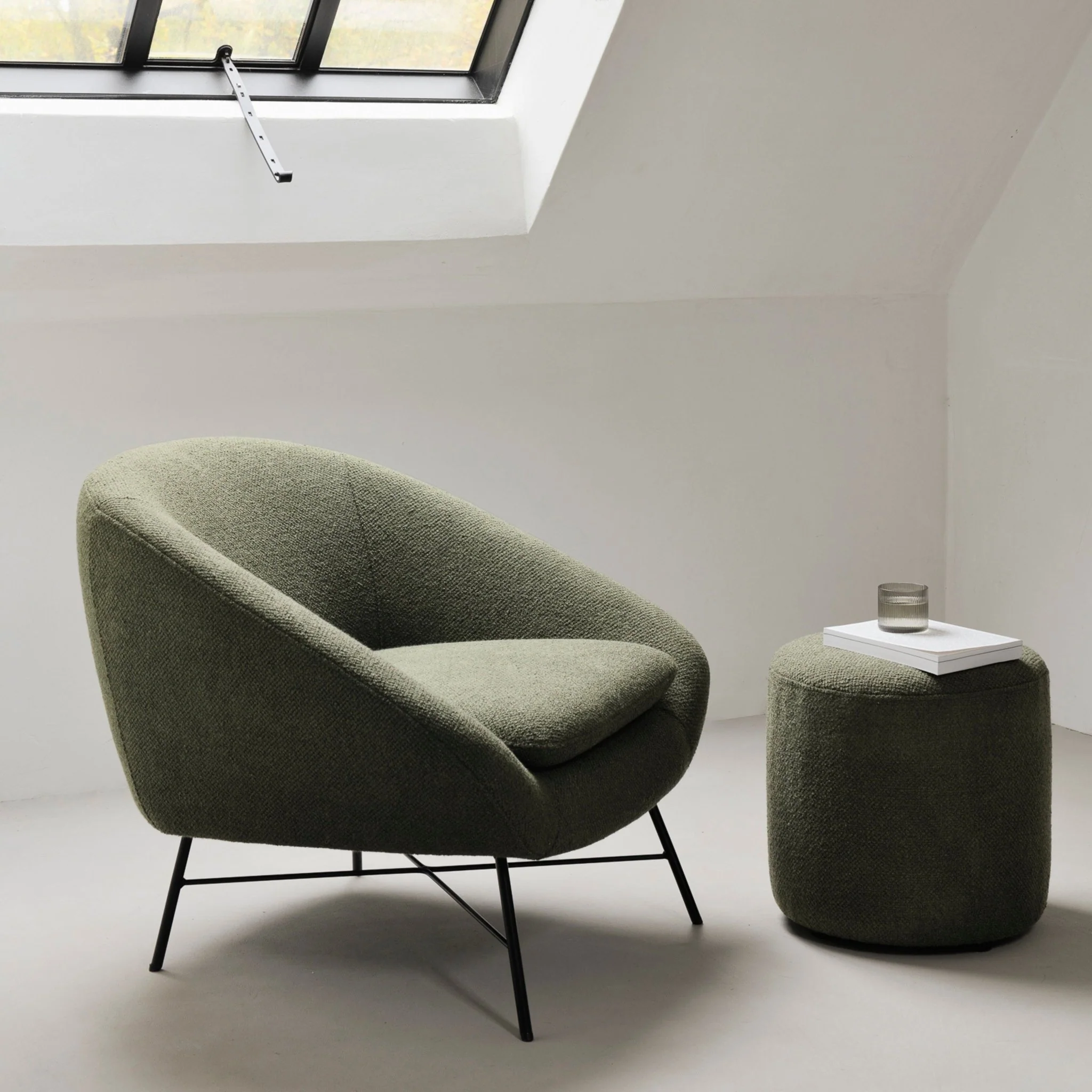 Barrow Lounge Chair - Pine Green - Image 6