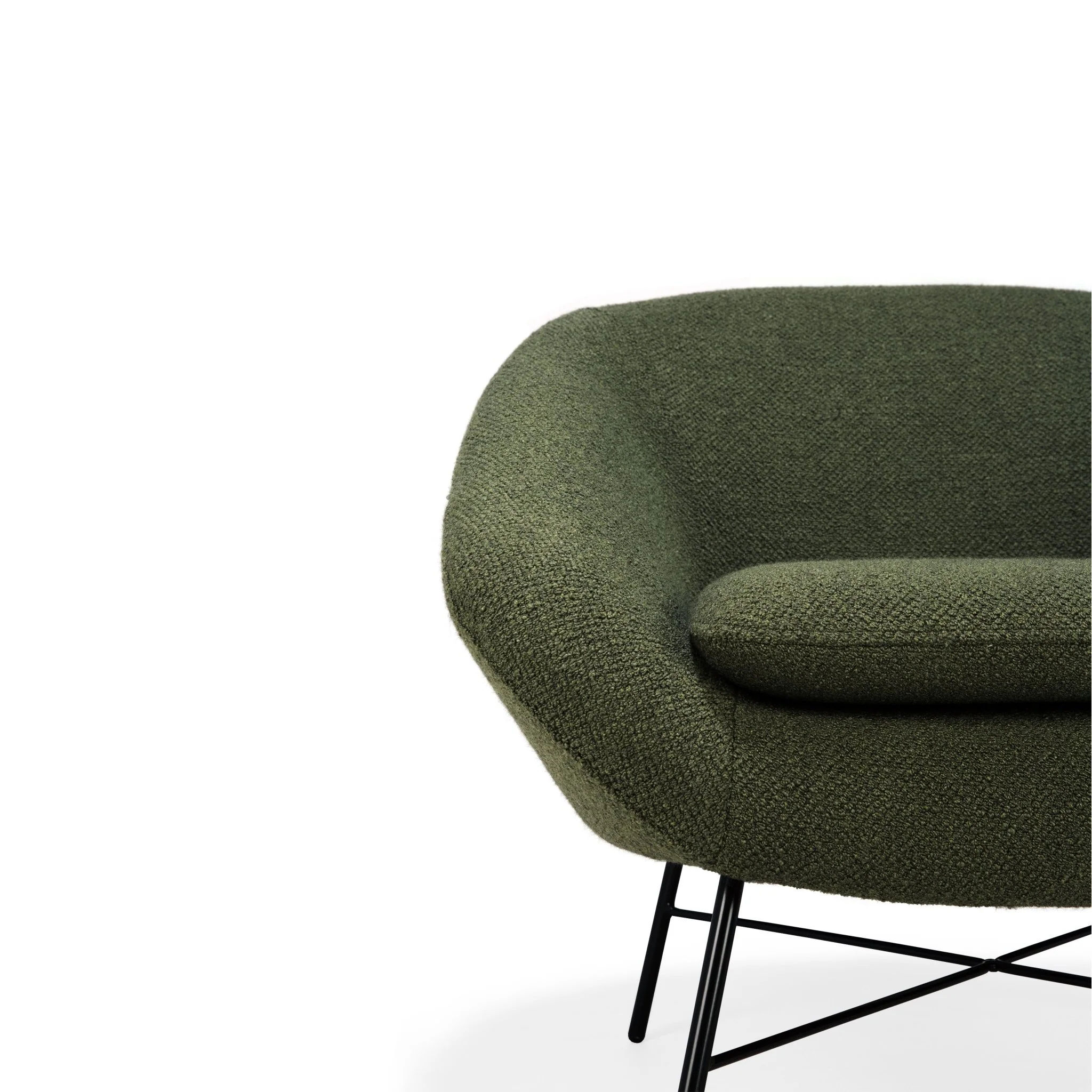 Barrow Lounge Chair - Pine Green - Image 9