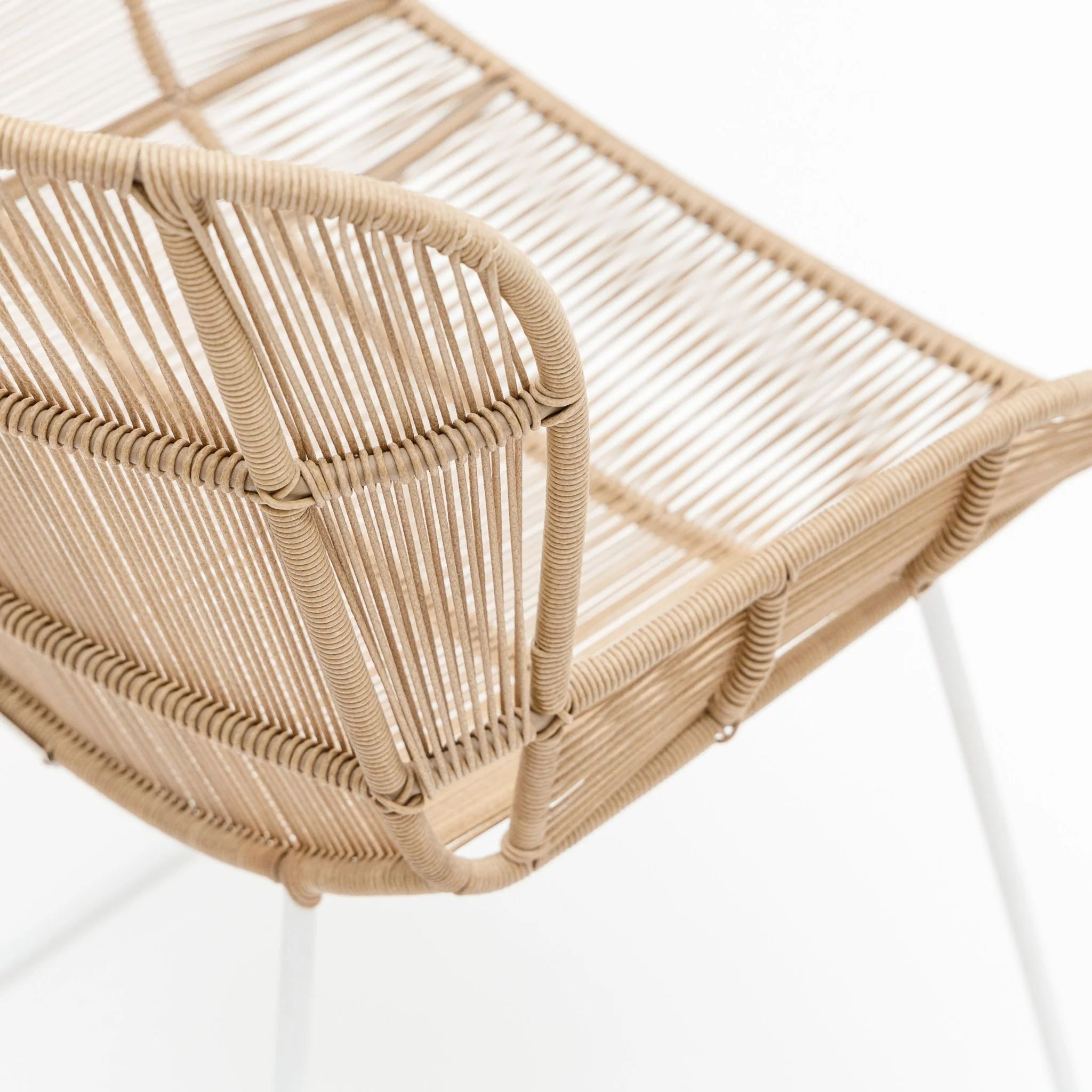 Bloom Dining Chair - Stonewhite & Natural - Image 10