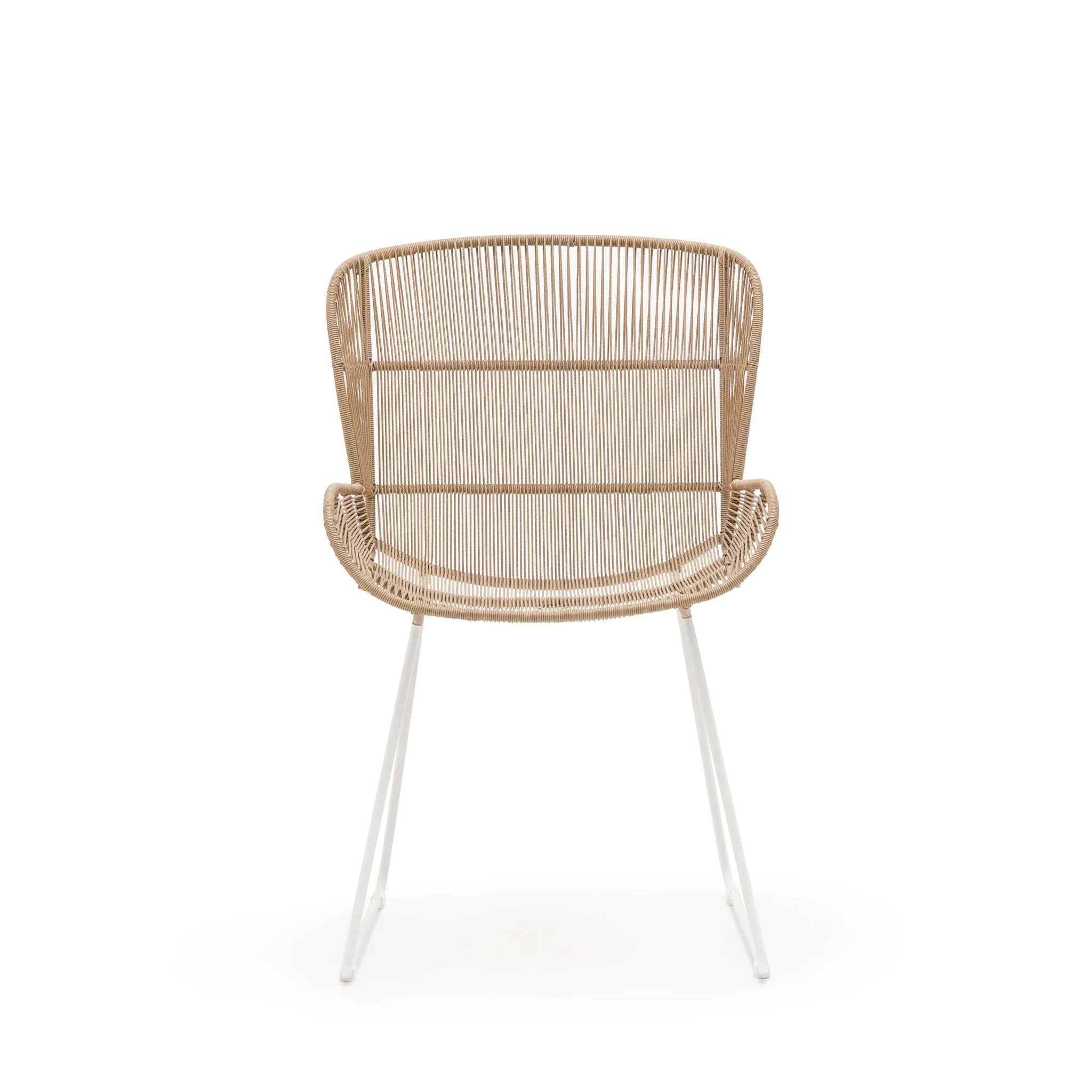 Bloom Dining Chair - Stonewhite & Natural - Image 2