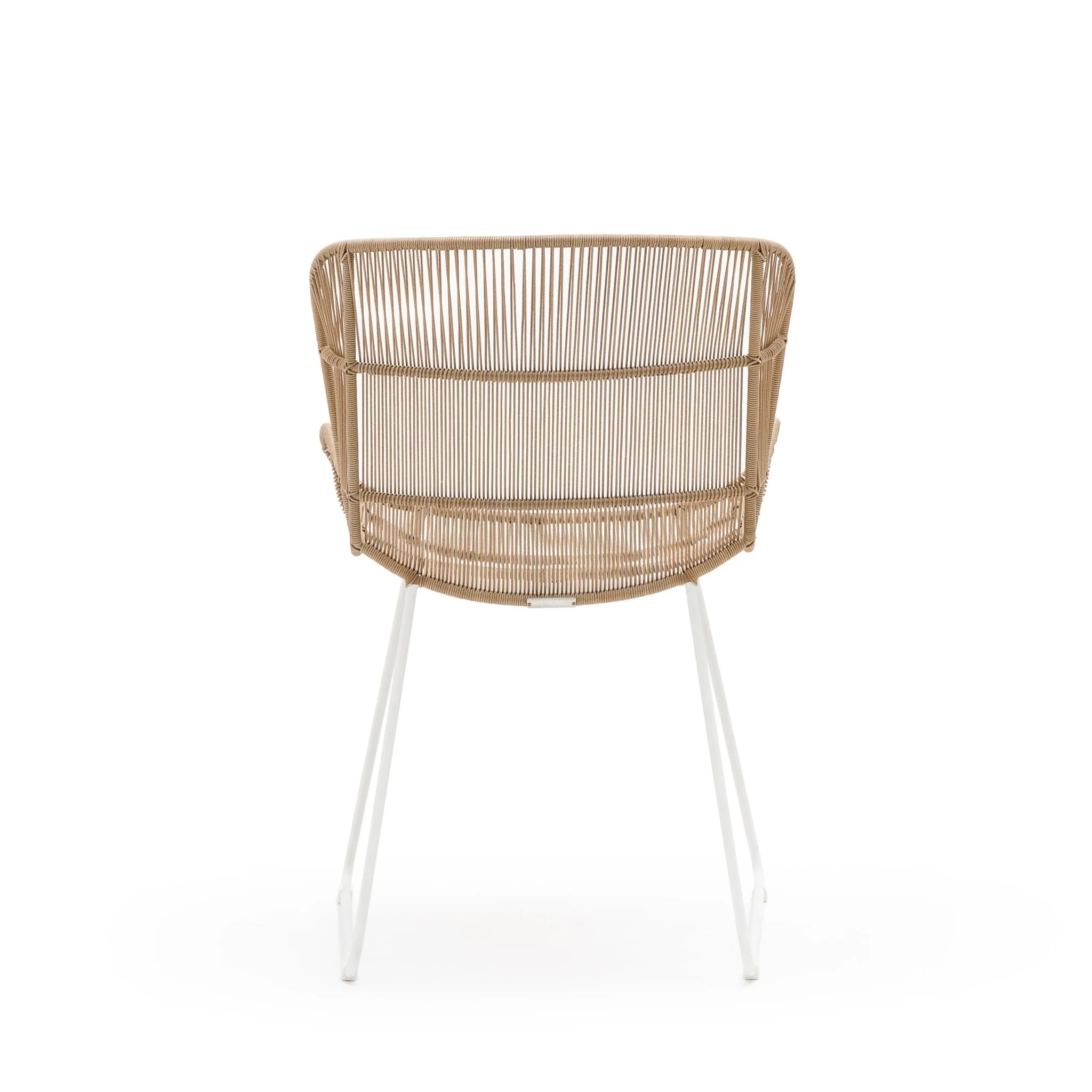 Bloom Dining Chair - Stonewhite & Natural - Image 4