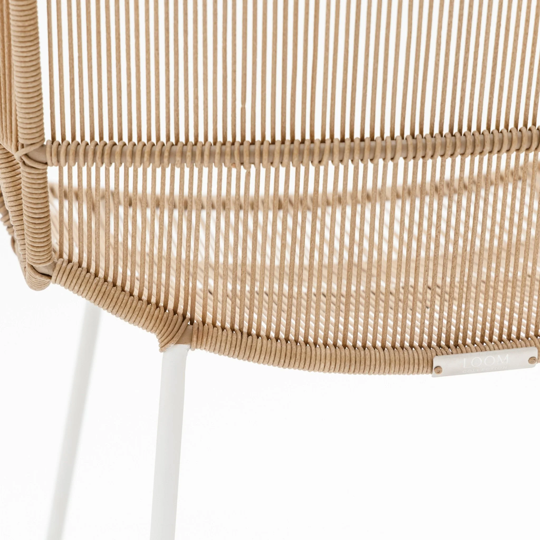Bloom Dining Chair - Stonewhite & Natural - Image 5