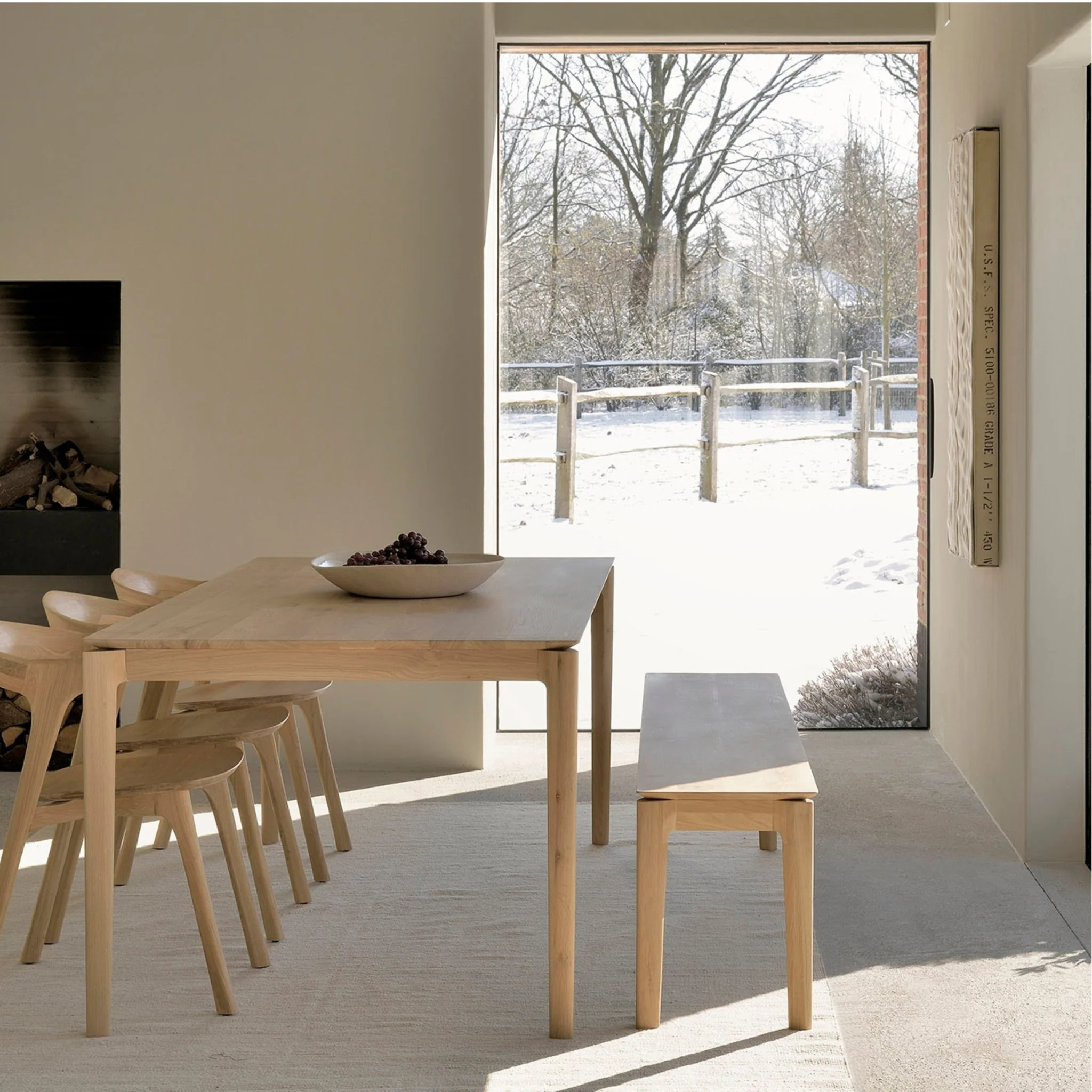 Bok Bench - Oak - Image 13