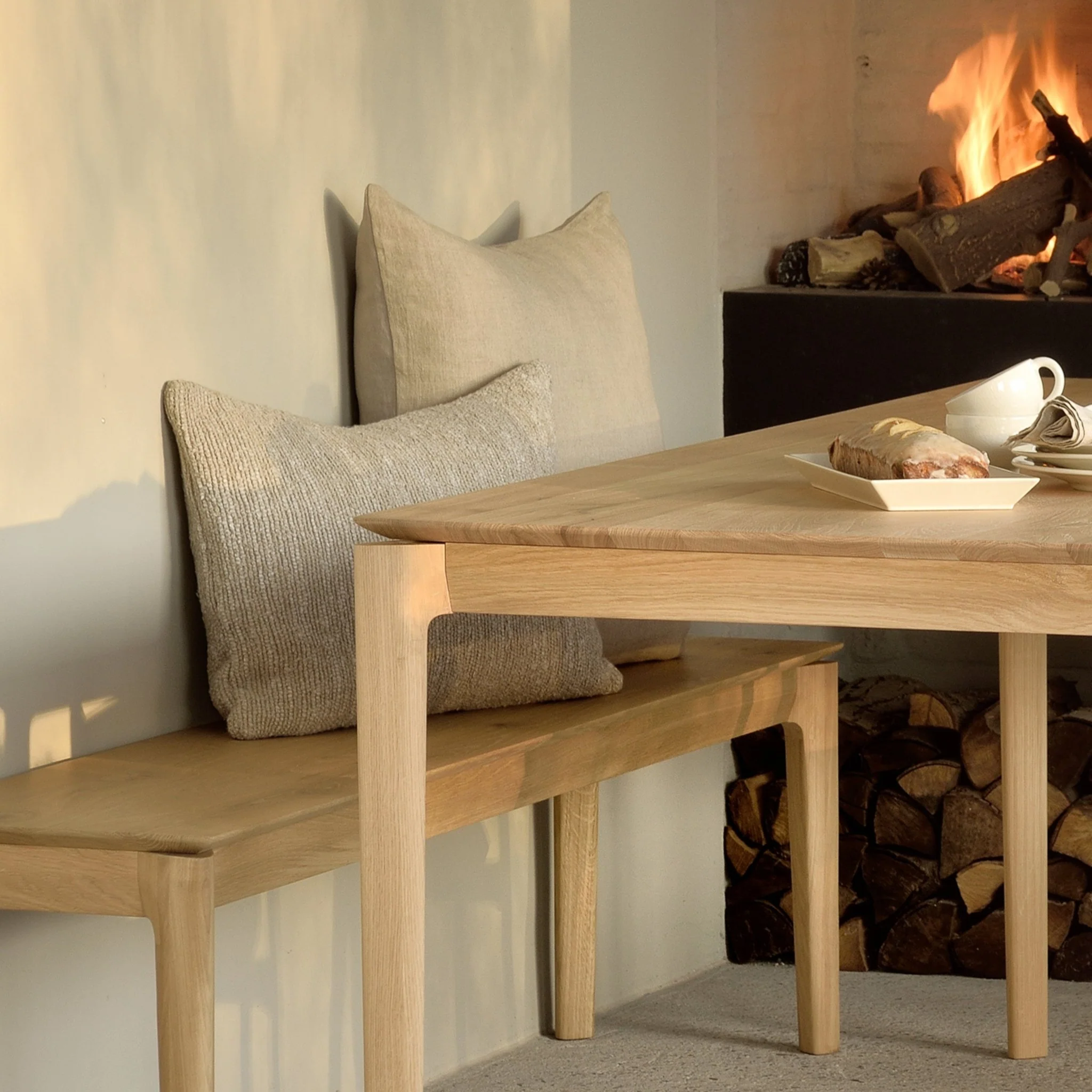 Bok Bench - Oak - Image 4