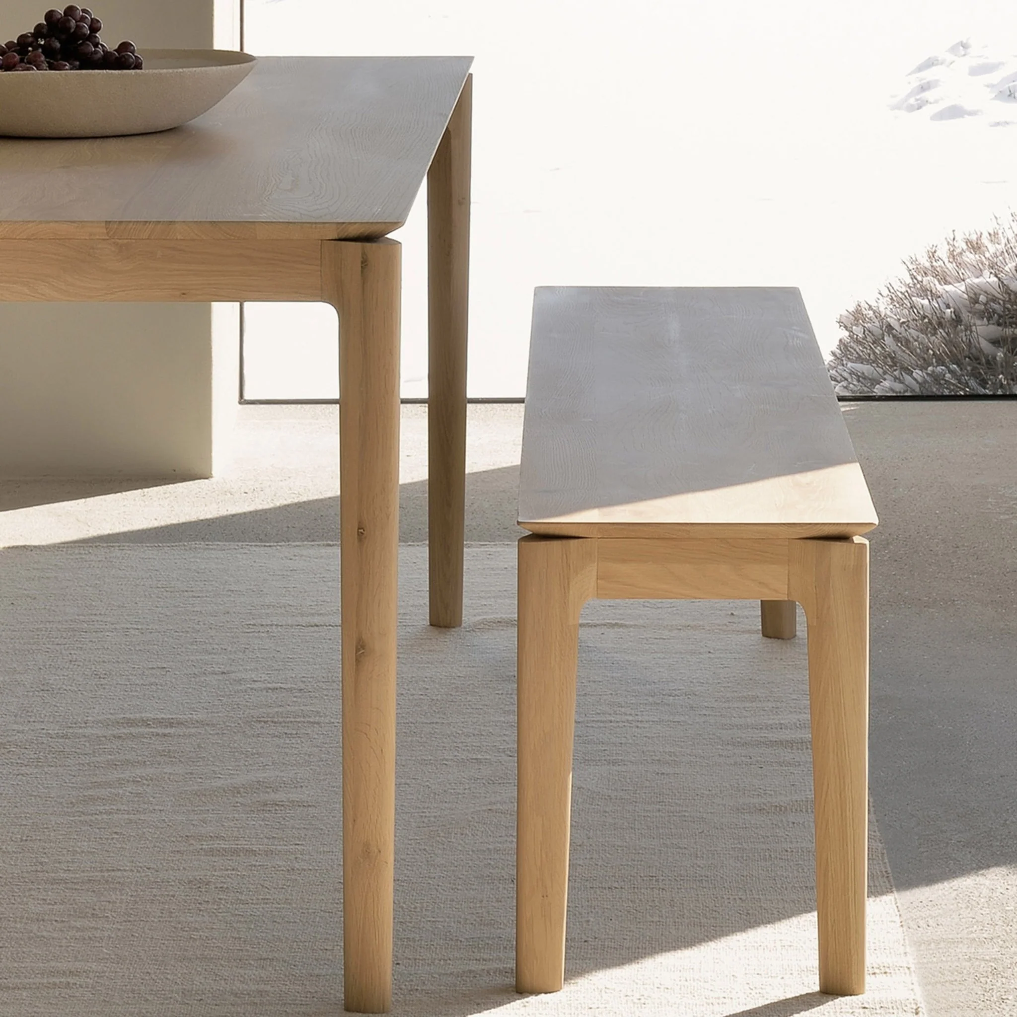 Bok Bench - Oak - Image 8