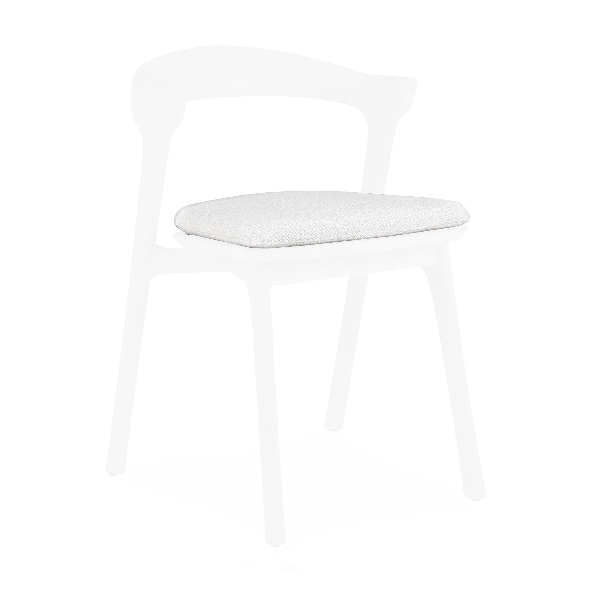 Bok Outdoor Dining Chair Cushion  - Off White