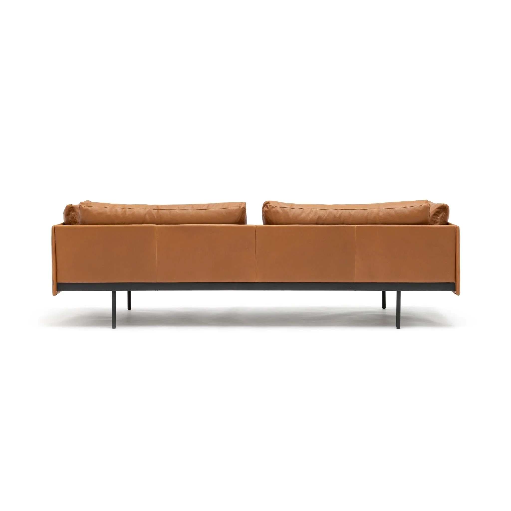 Bureau 240 Sofa - Heritage Saddle - Image 8