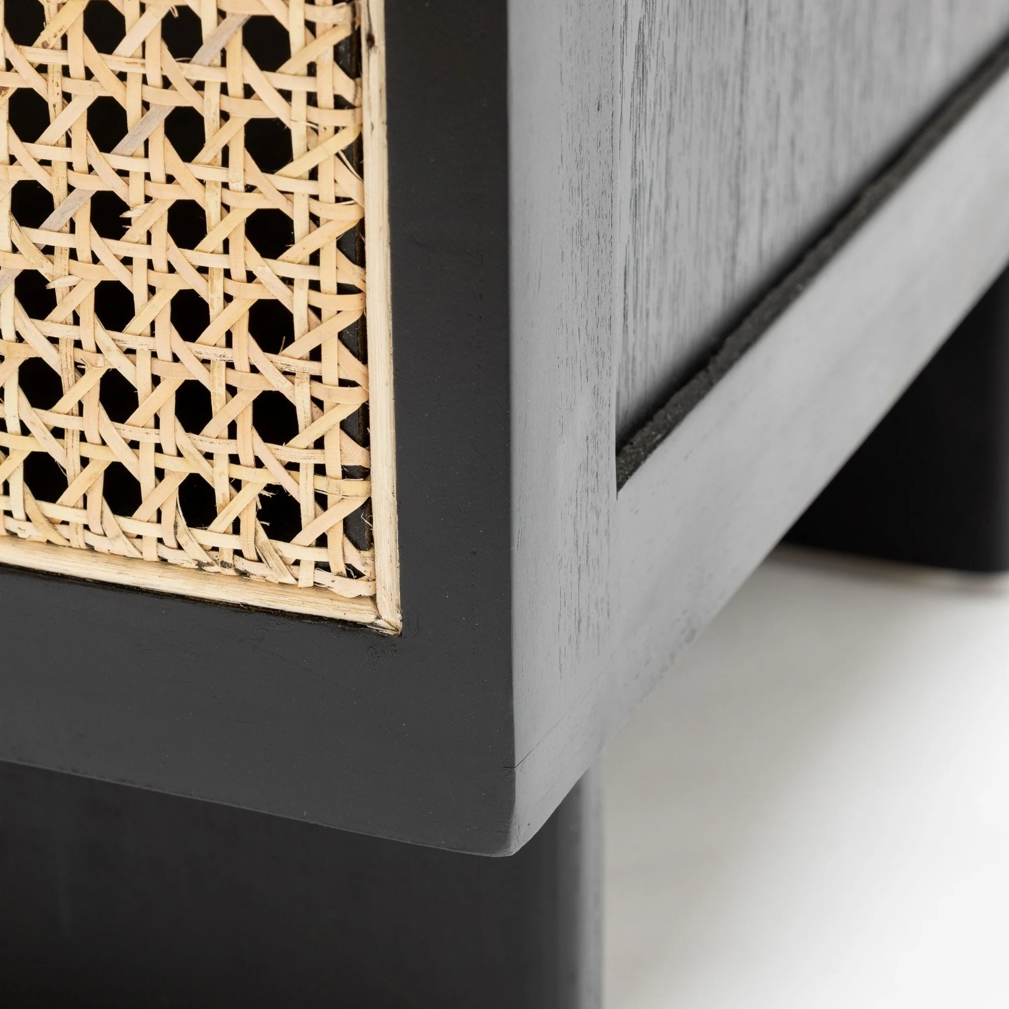 Cali Bedside Table - Black - Image 10