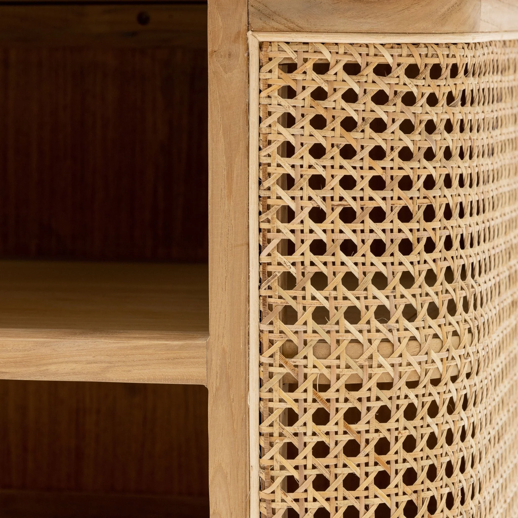 Cali Bedside Table - Natural - Image 10