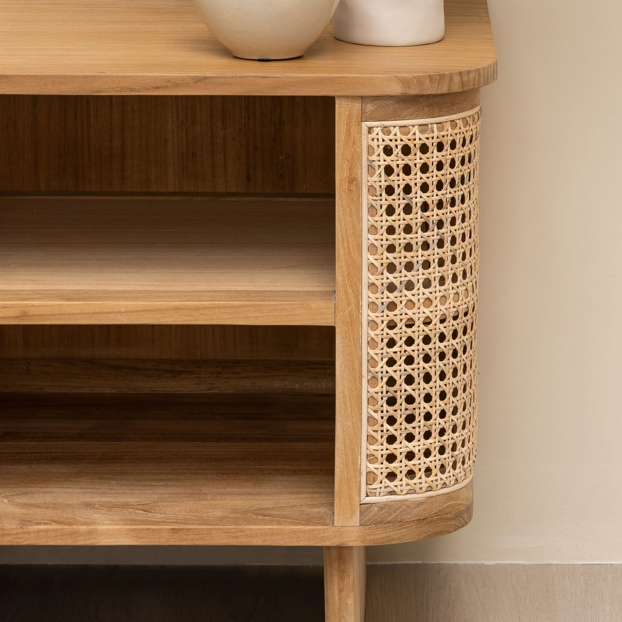 Cali Bedside Table - Natural - Image 7
