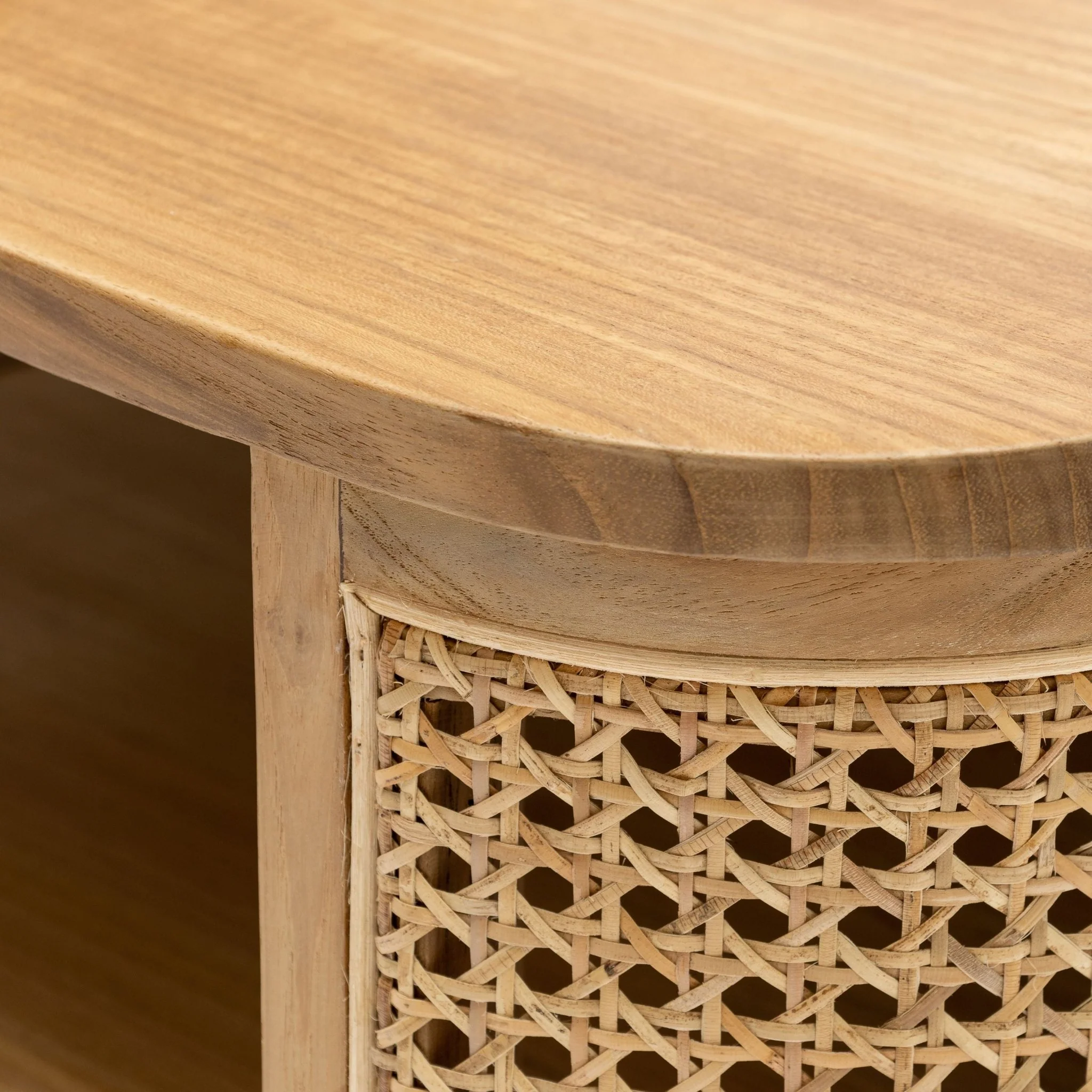Cali Bedside Table - Natural - Image 8