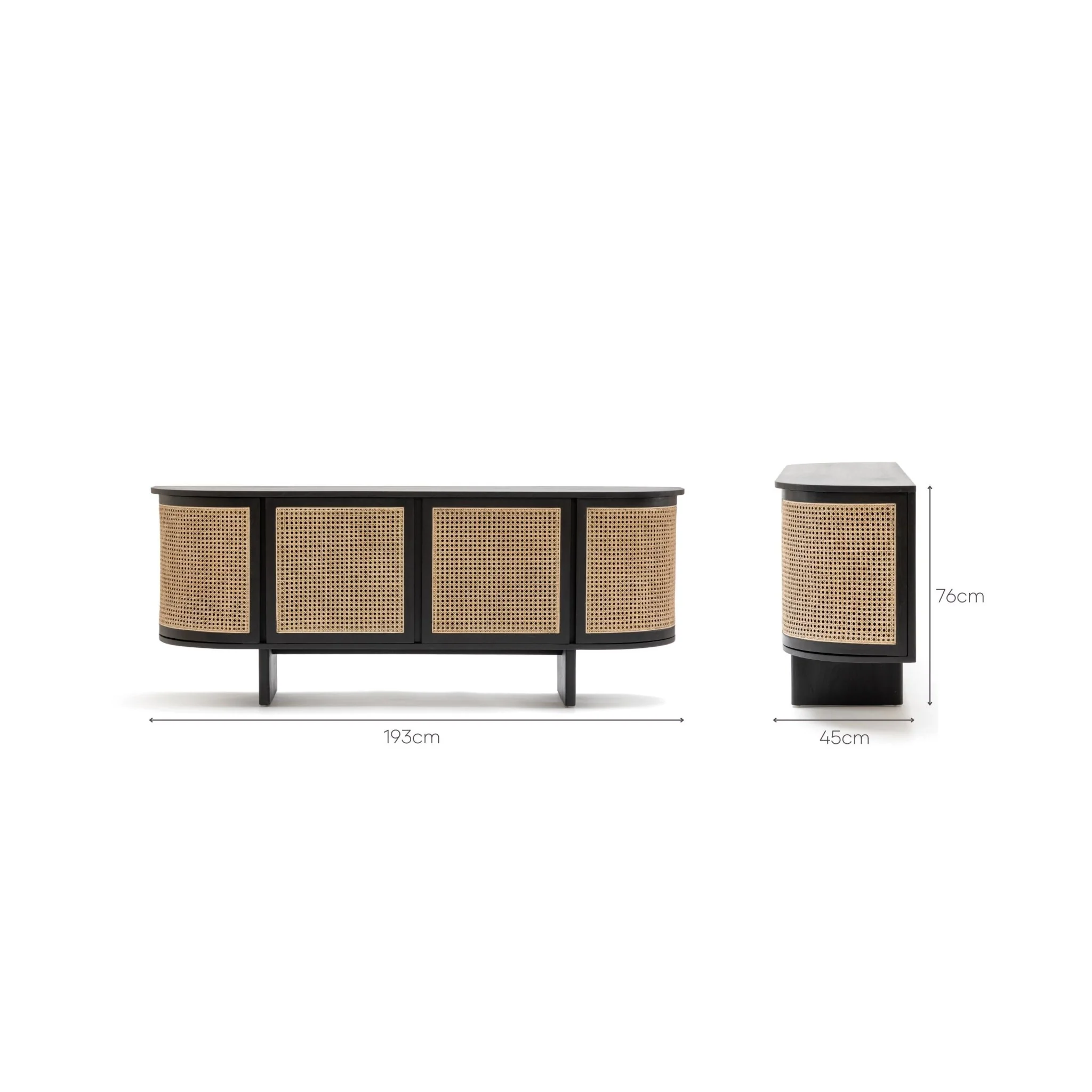 Cali Sideboard - Black - Image 11