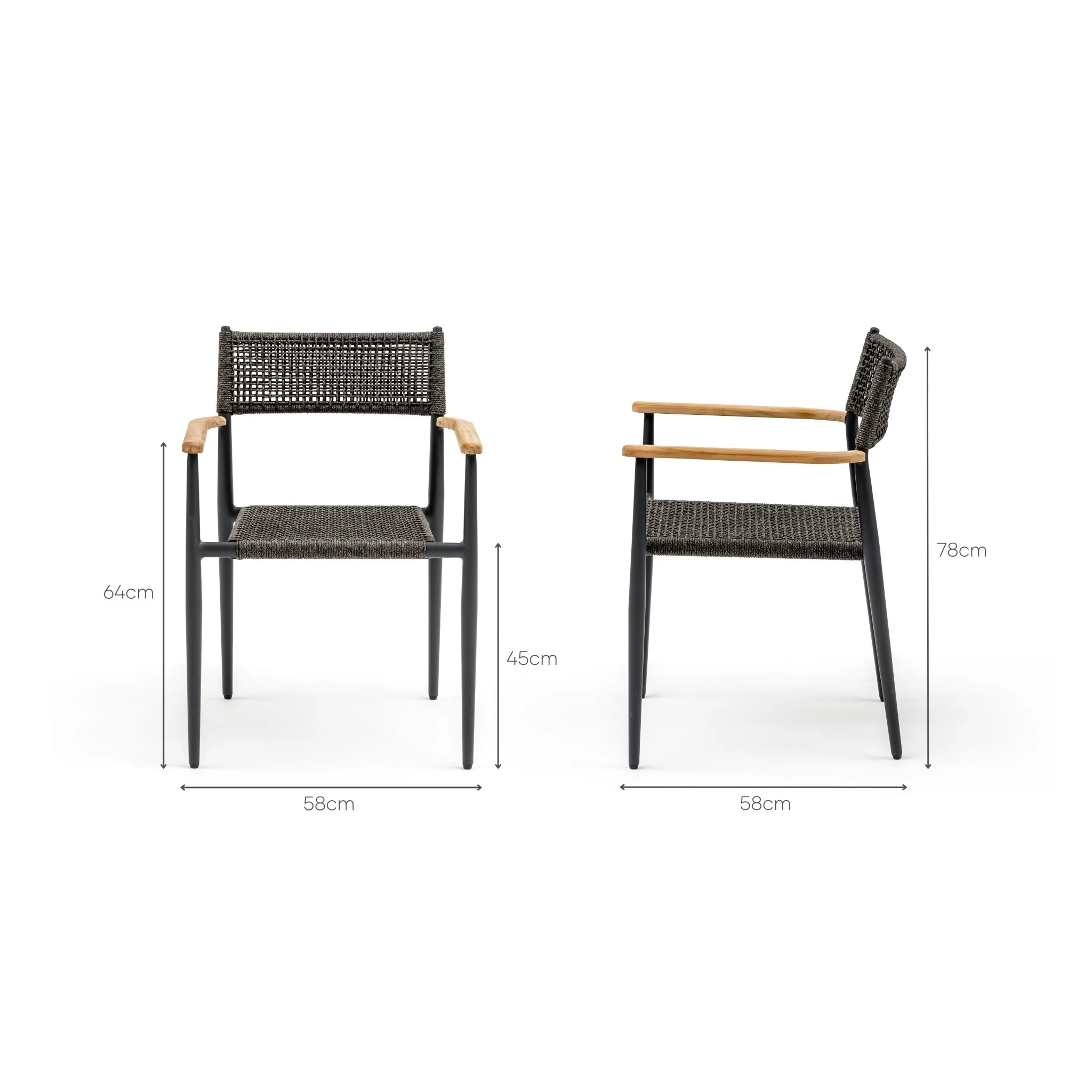 Calypso Armchair - Onyx - Image 13