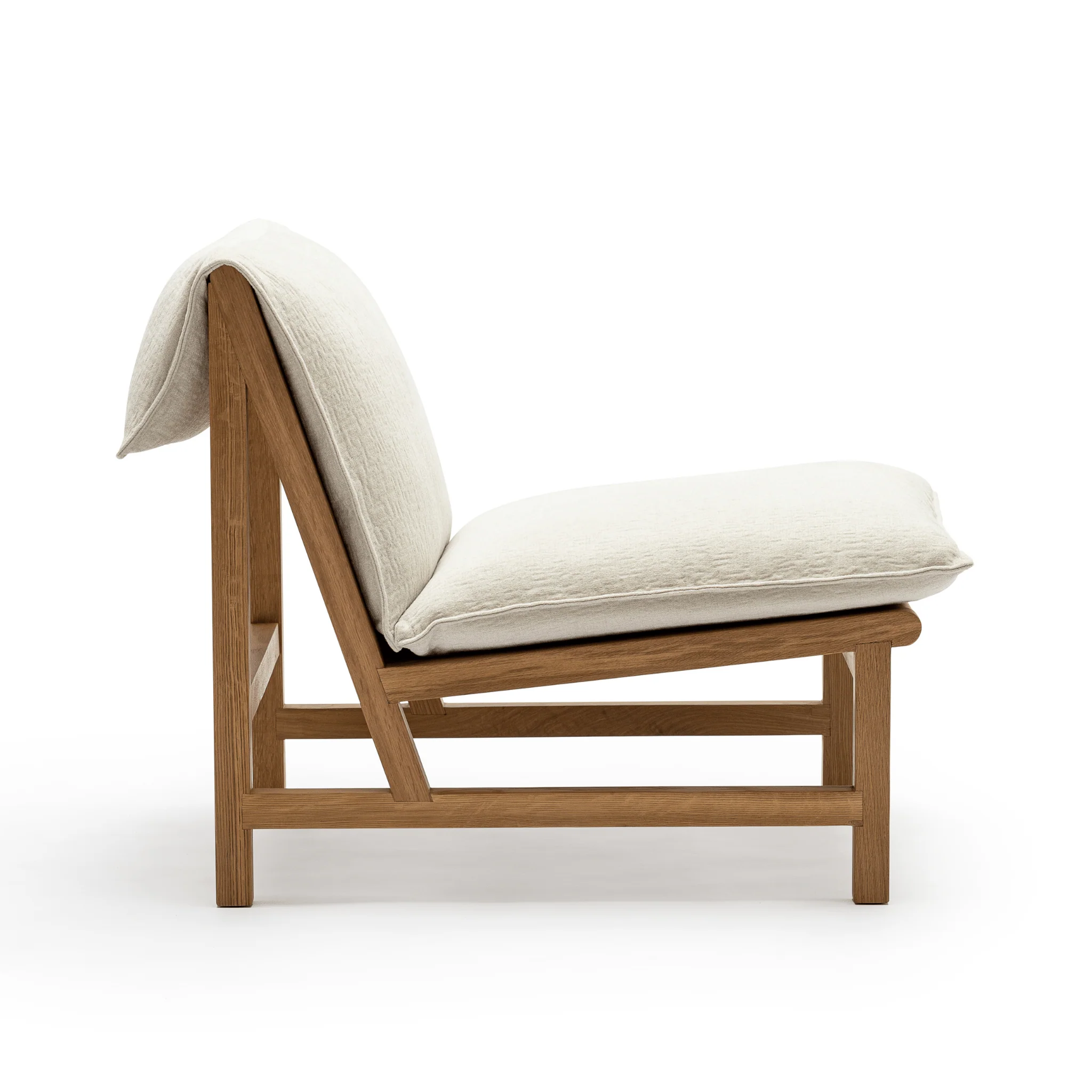 Cantaloupe Chair - Light Oak & Macadamia - Image 4