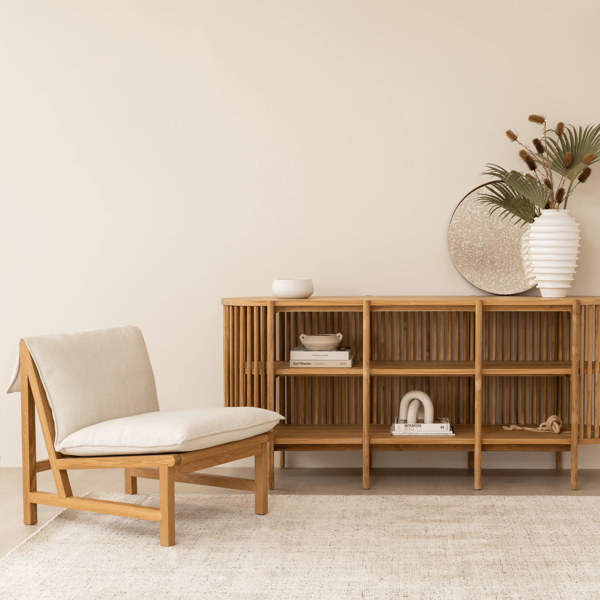 Cantaloupe Chair - Light Oak & Macadamia - Image 7