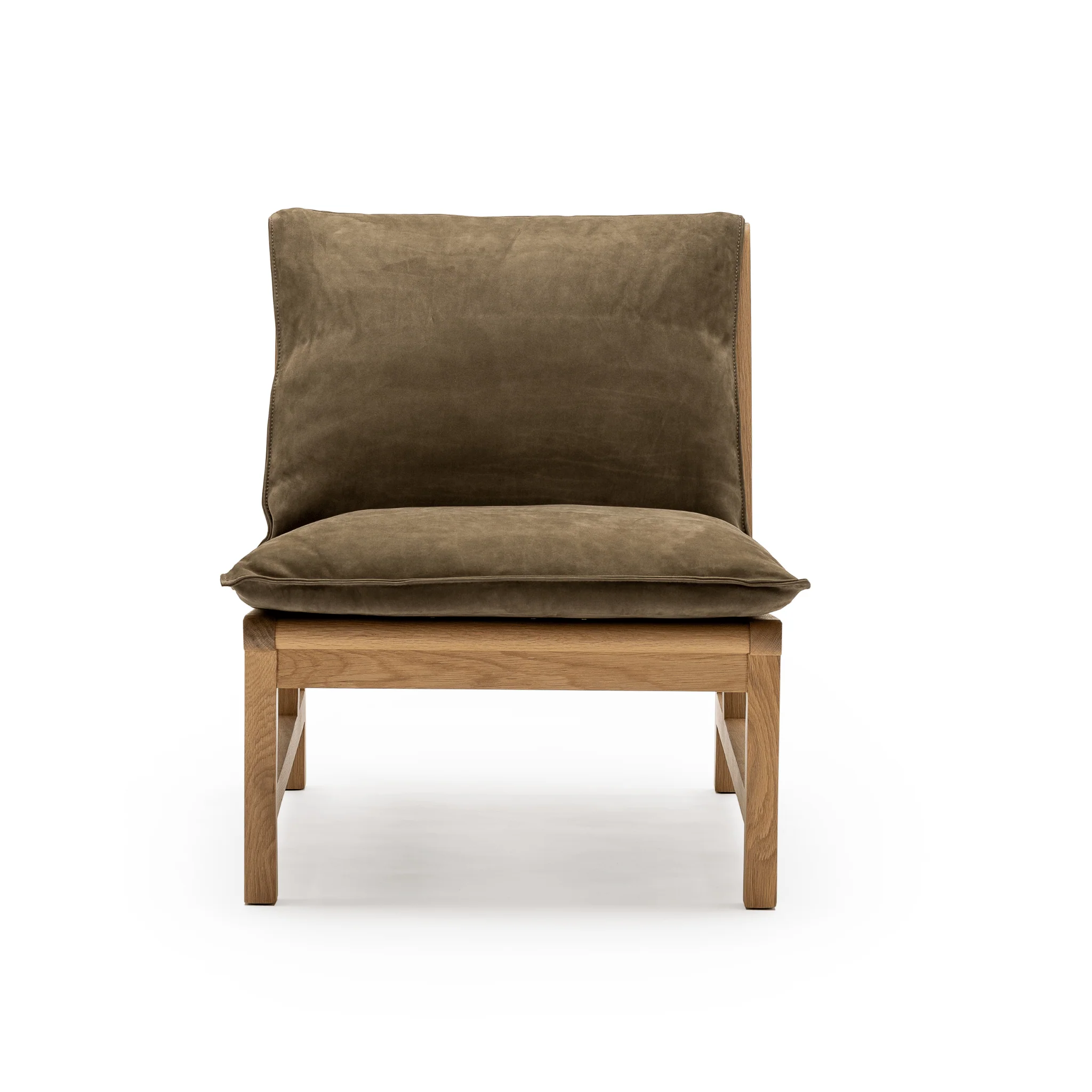 Cantaloupe Chair - Light Oak & Seduce Moss - Image 3