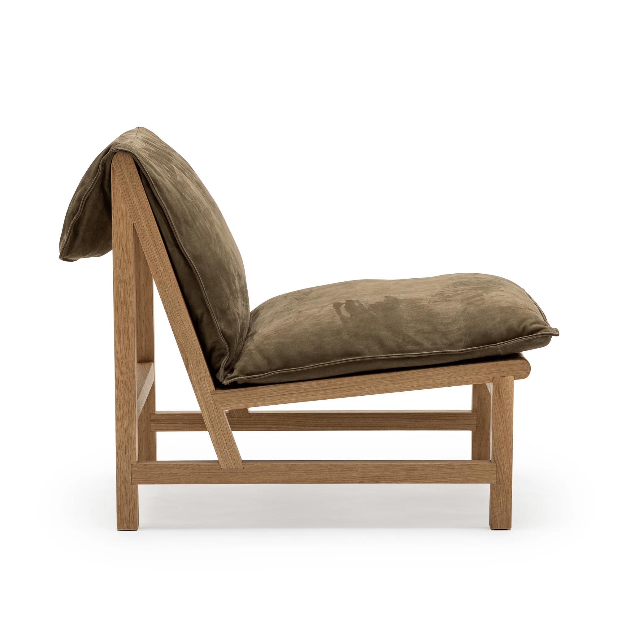 Cantaloupe Chair - Light Oak & Seduce Moss - Image 4
