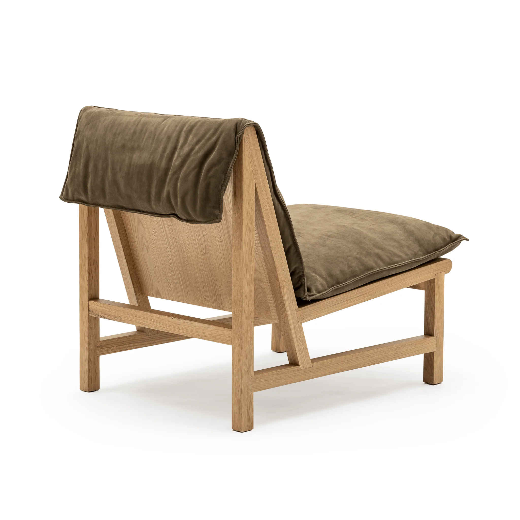 Cantaloupe Chair - Light Oak & Seduce Moss - Image 5