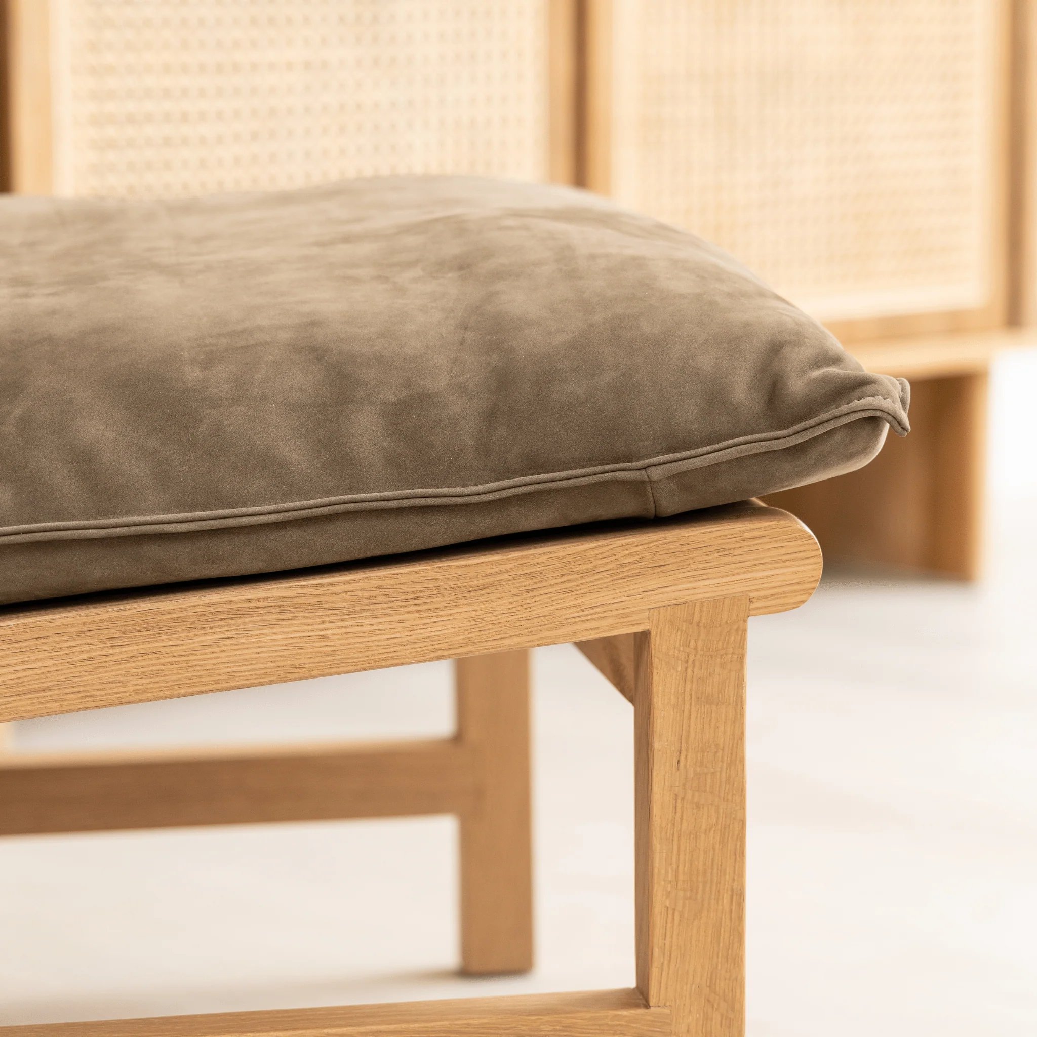 Cantaloupe Chair - Light Oak & Seduce Moss - Image 8