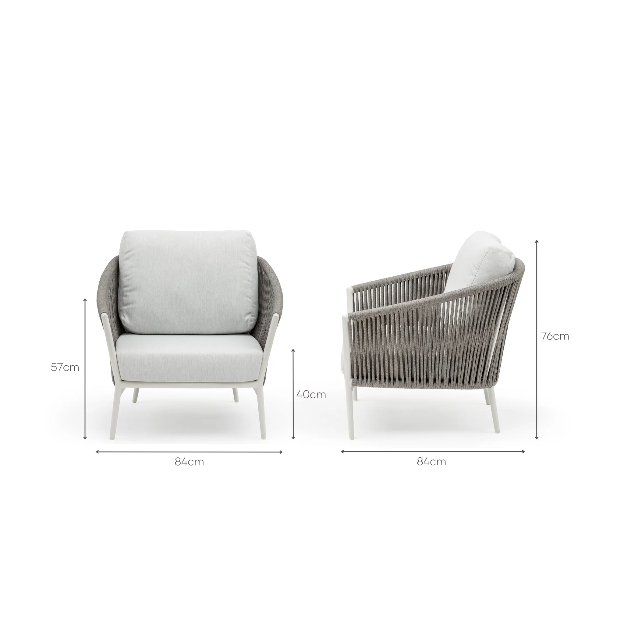 Cascade Lounge Chair - Feather - Image 16