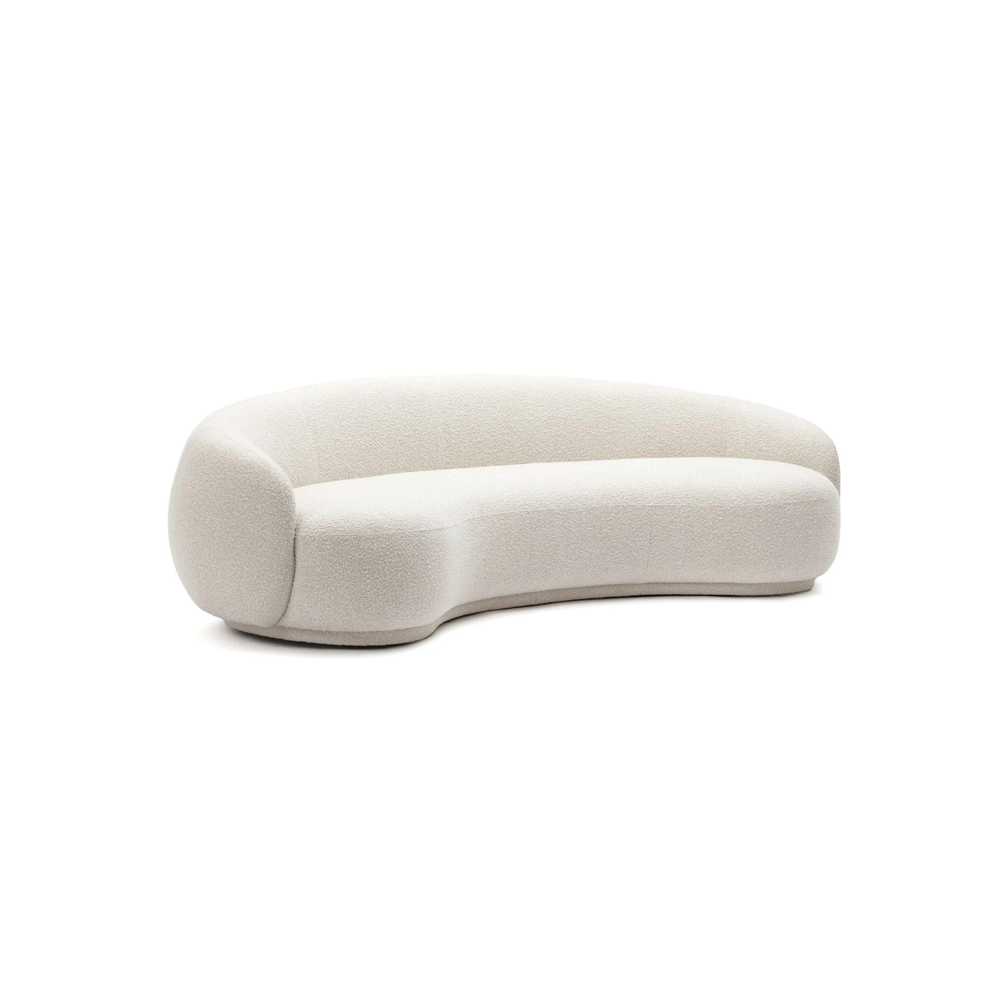 Cashew Sofa - Ivory Boucle - Image 3
