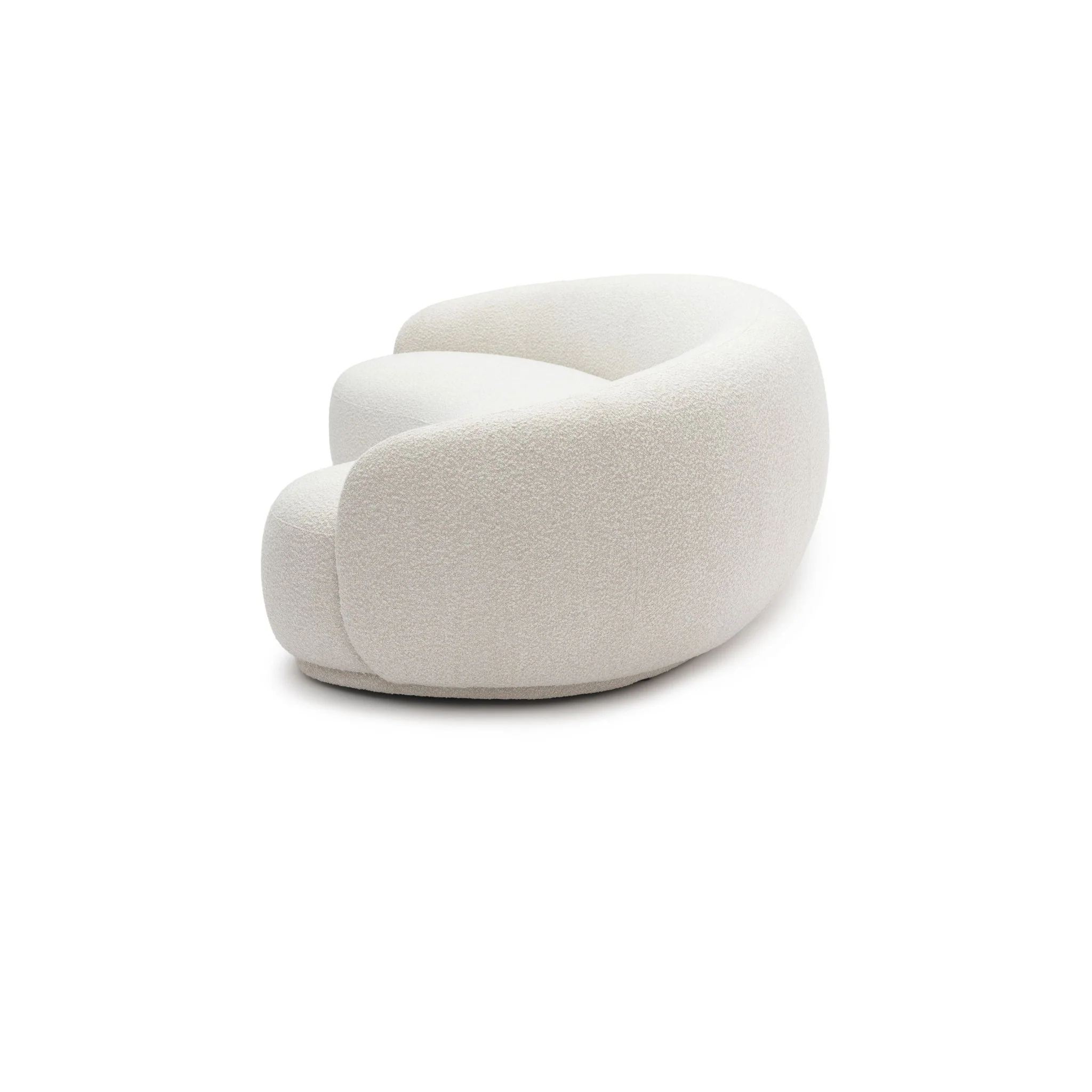 Cashew Sofa - Ivory Boucle - Image 4