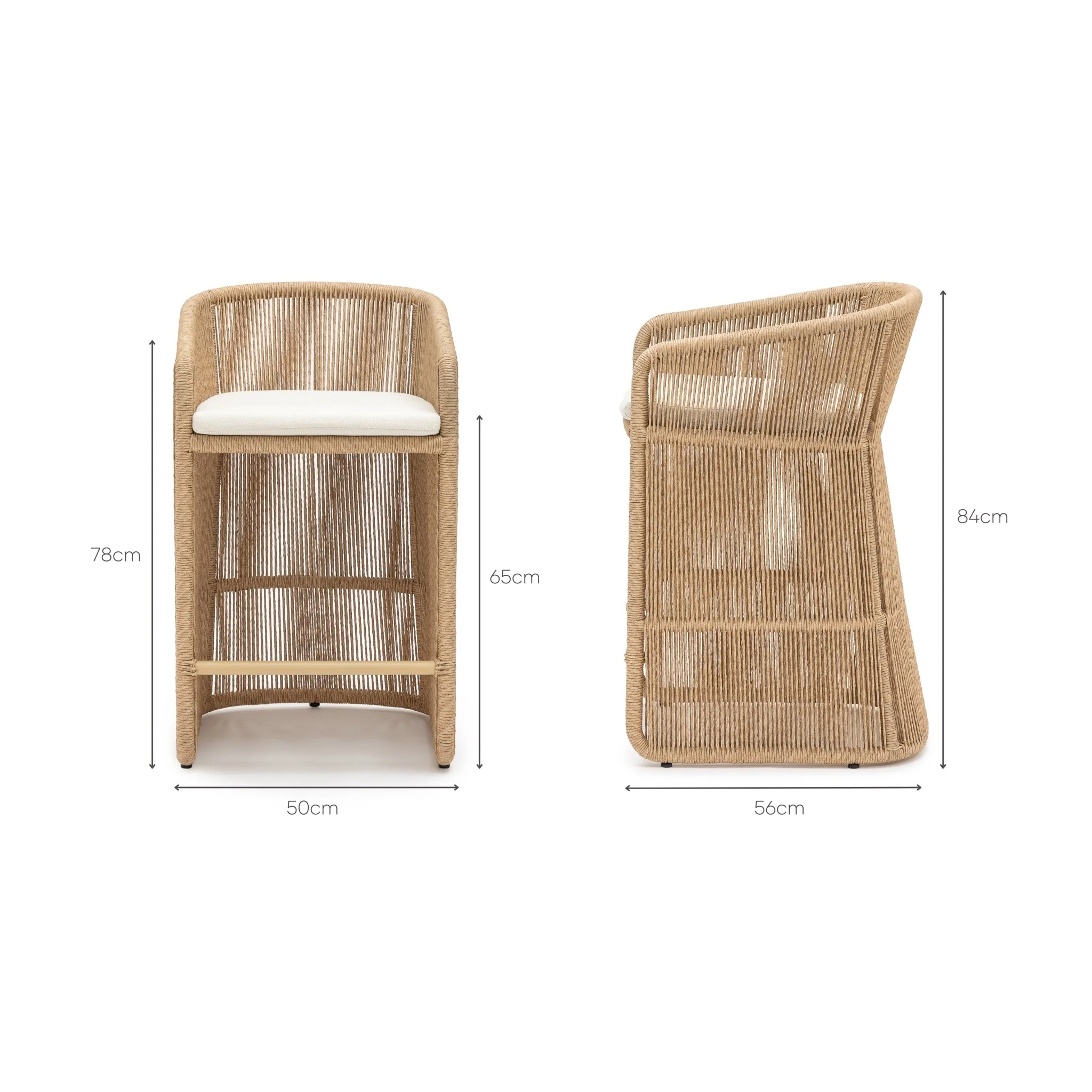 Cayman Counter Chair - Image 14