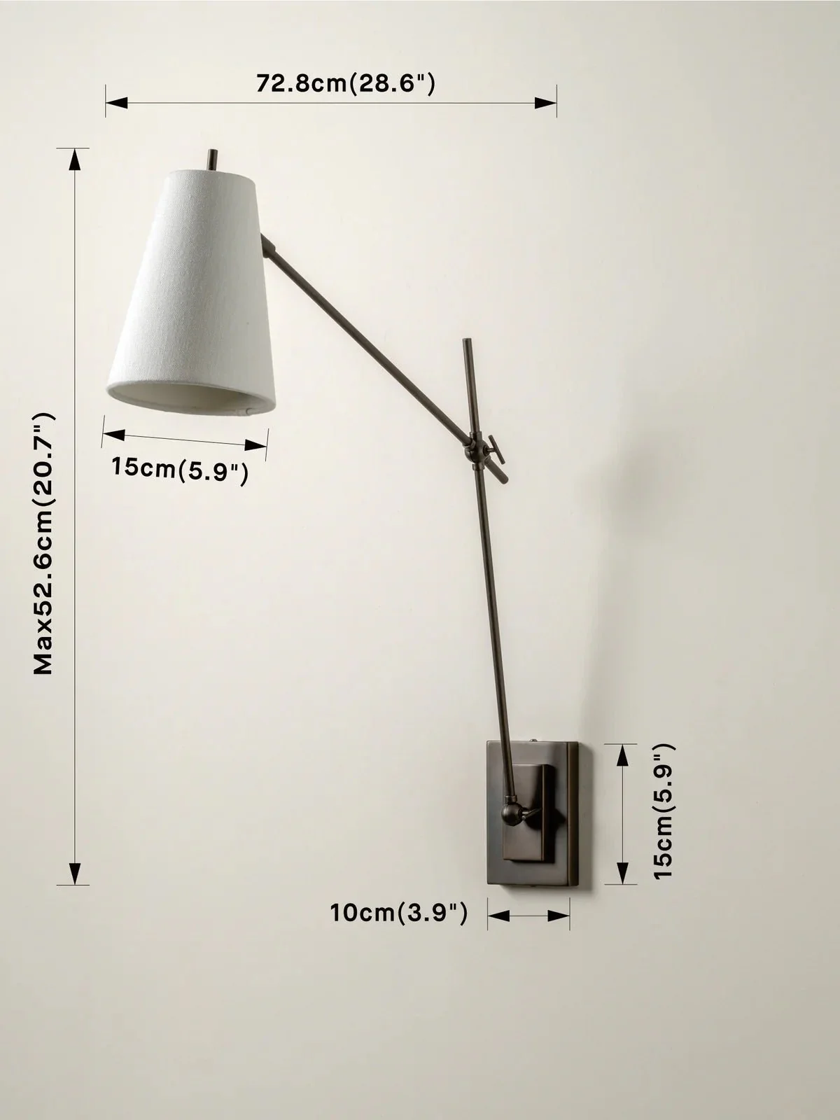 Celano Bronze Wall Light - Image 8