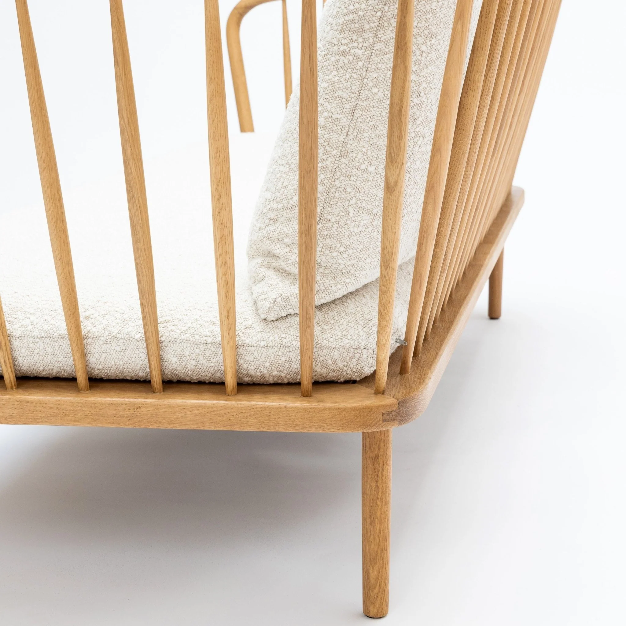 Charles Sofa - Light Oak & Biggello Milk - Image 10