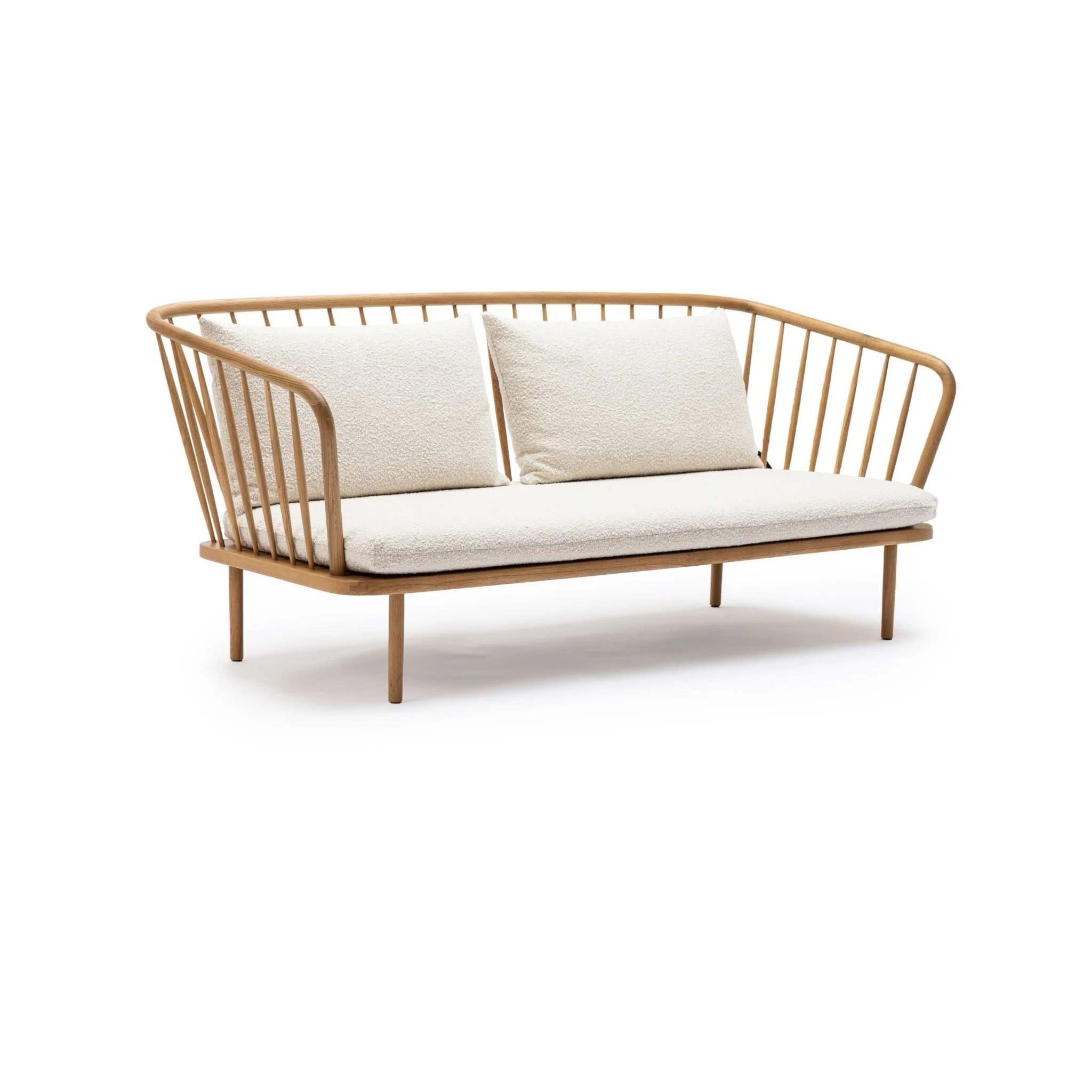 Charles Sofa - Light Oak & Biggello Milk - Image 2