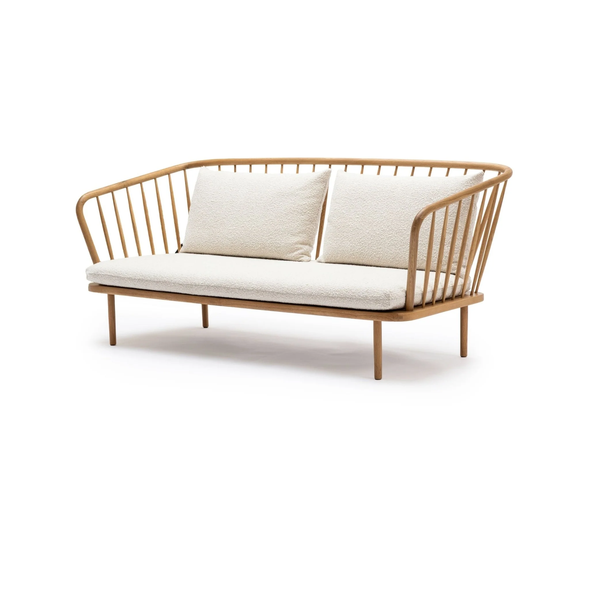 Charles Sofa - Light Oak & Biggello Milk - Image 3