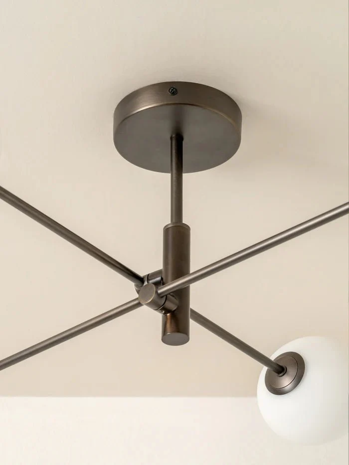 Chelso - 4 Light Bronze And Opal Flush - Image 4