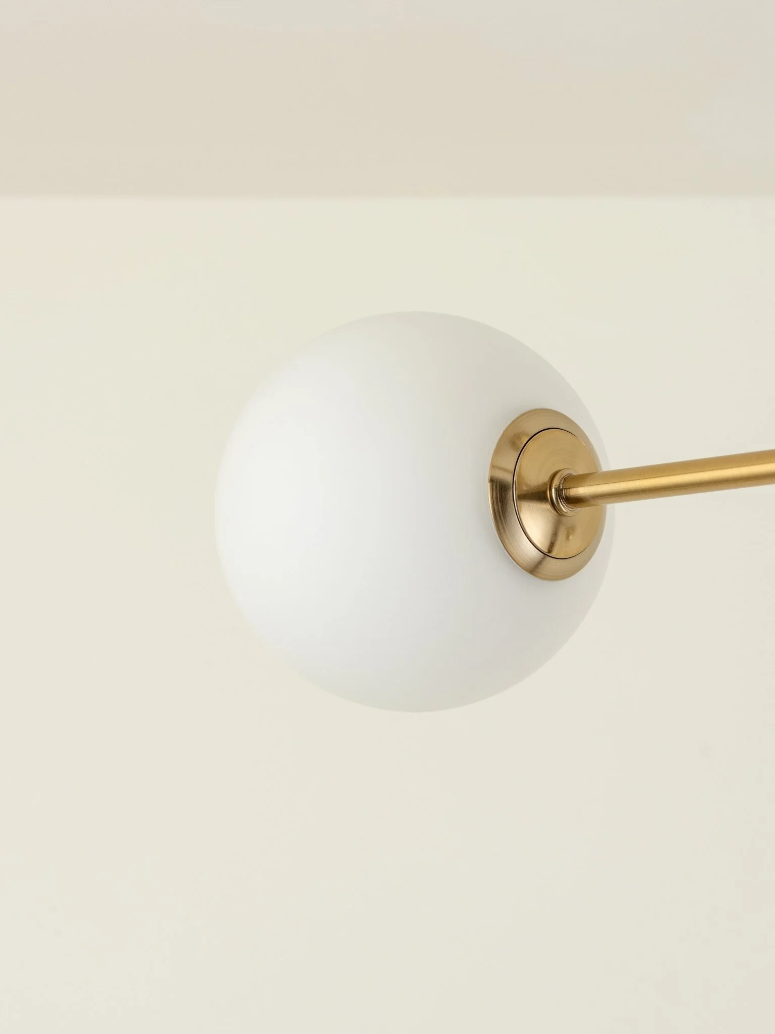 Chelso - 4 Light Brass And Opal Flush - Image 4