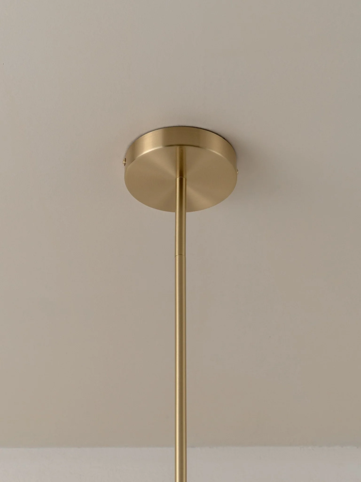 Chelso - 6 Light Brass And Opal Pendant - Image 3
