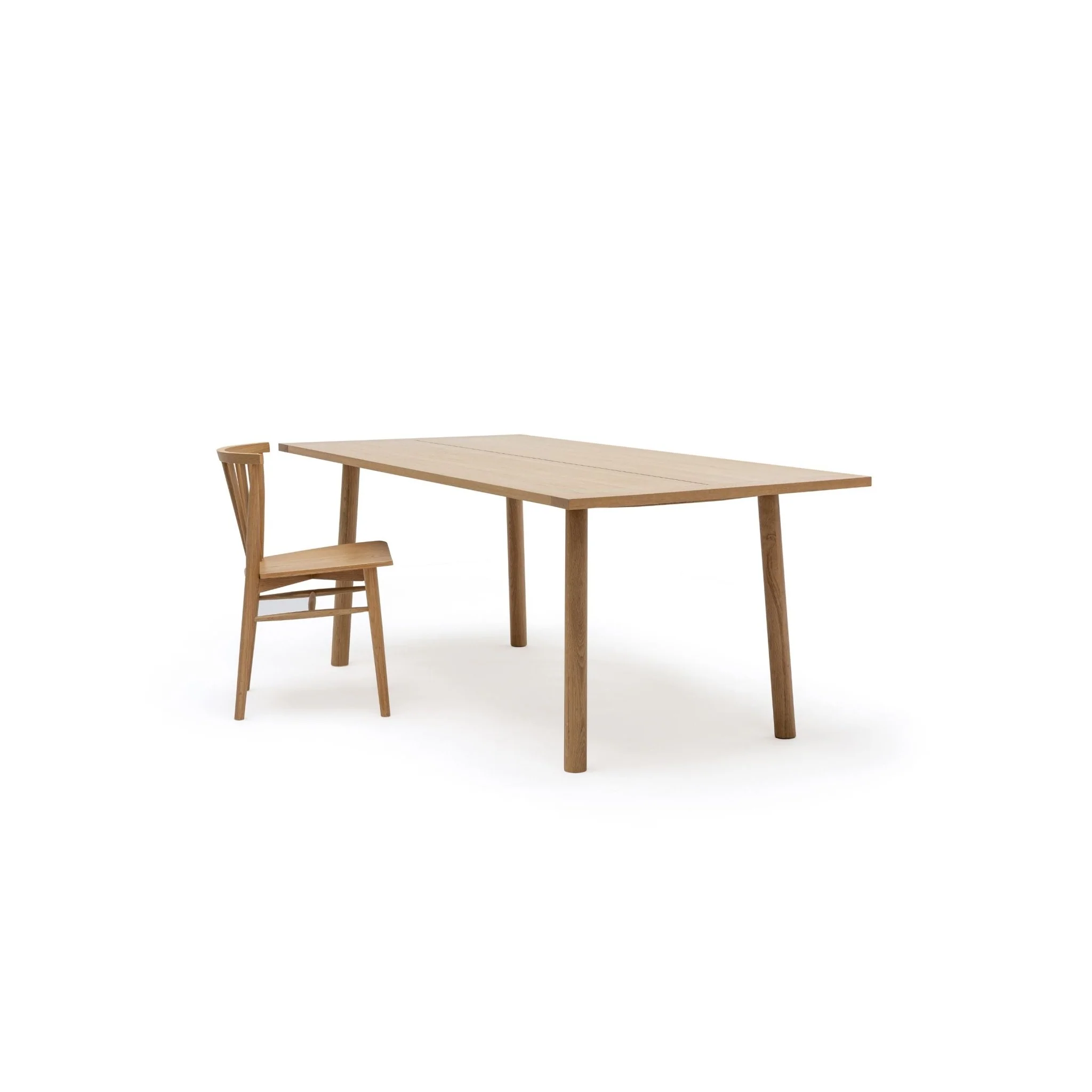 Coco Dining Table - Light Oak - Image 4