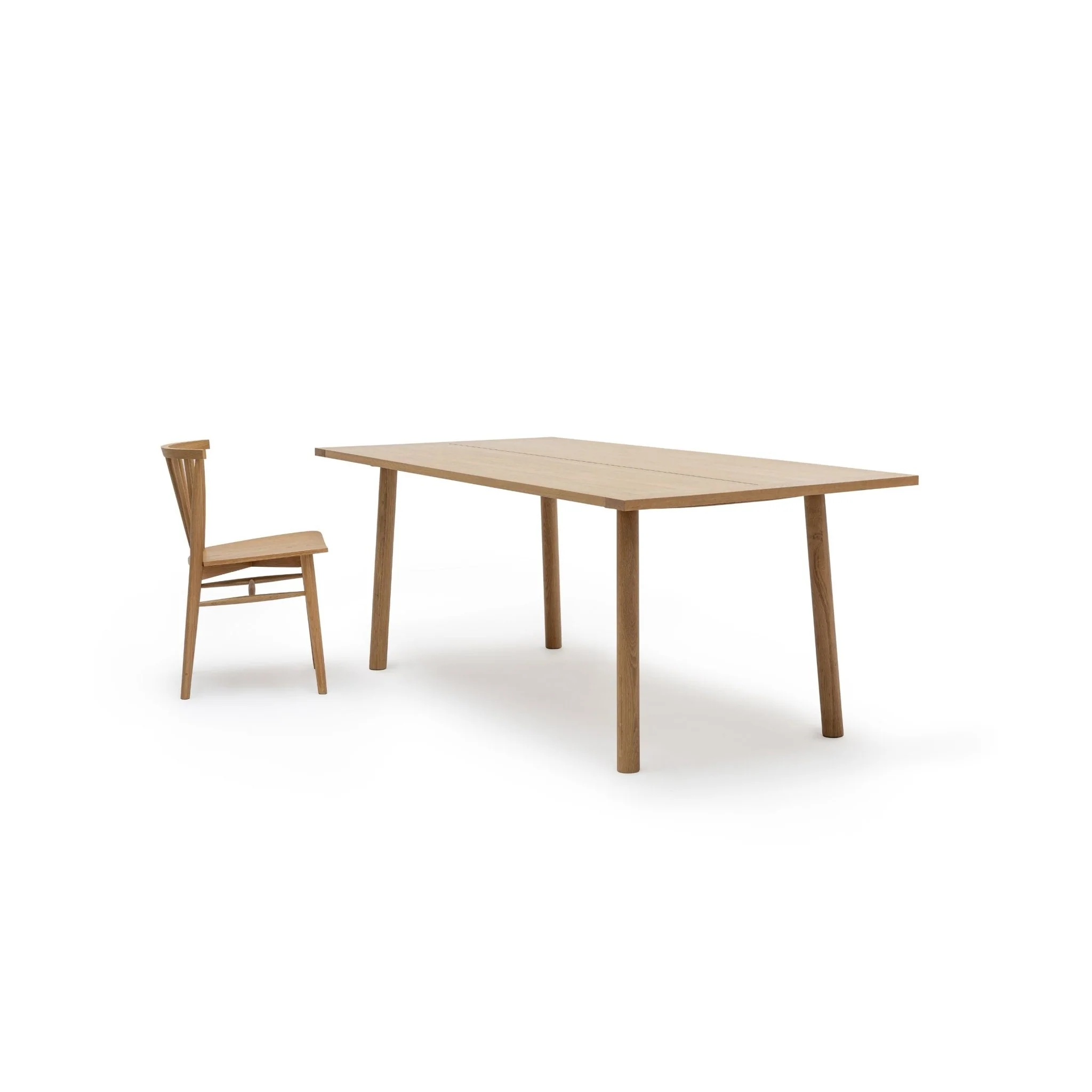 Coco Dining Table - Light Oak - Image 6