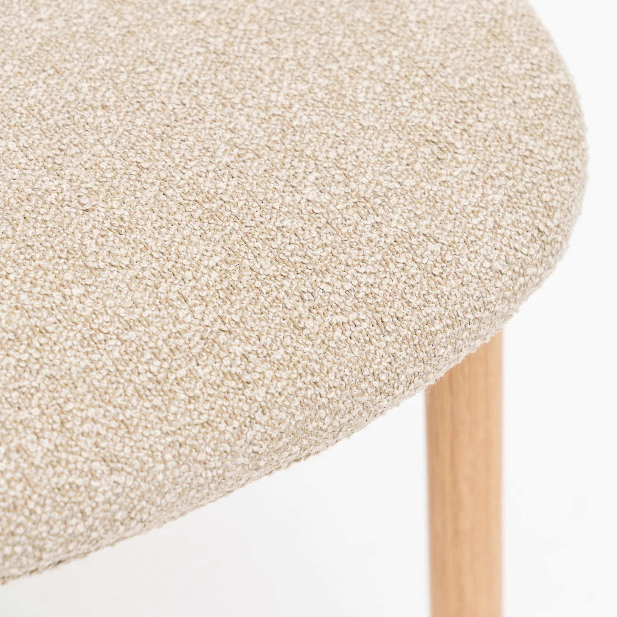 Com Chair - Light Oak & Fleece Fawn - Image 7