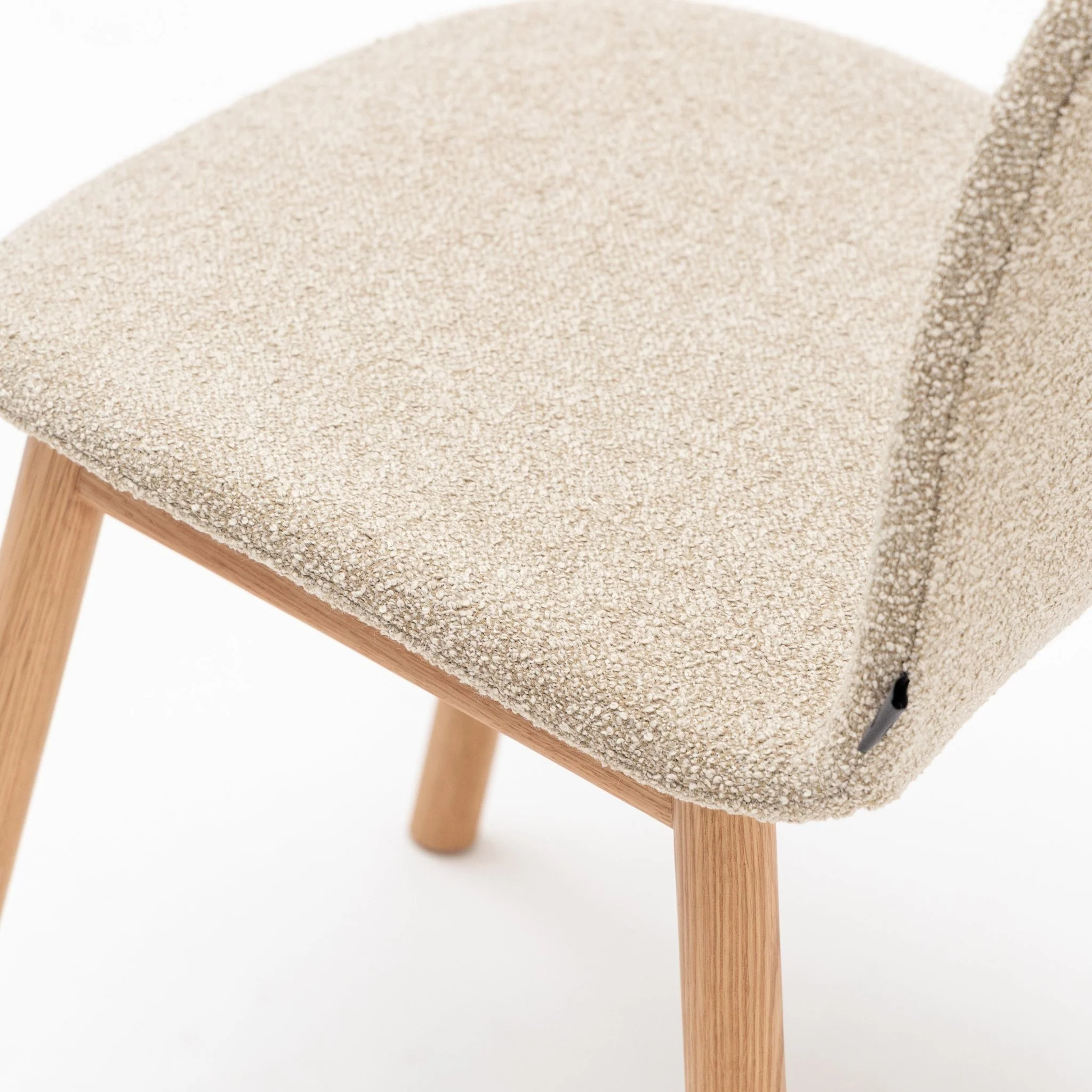 Com Chair - Light Oak & Fleece Fawn - Image 9