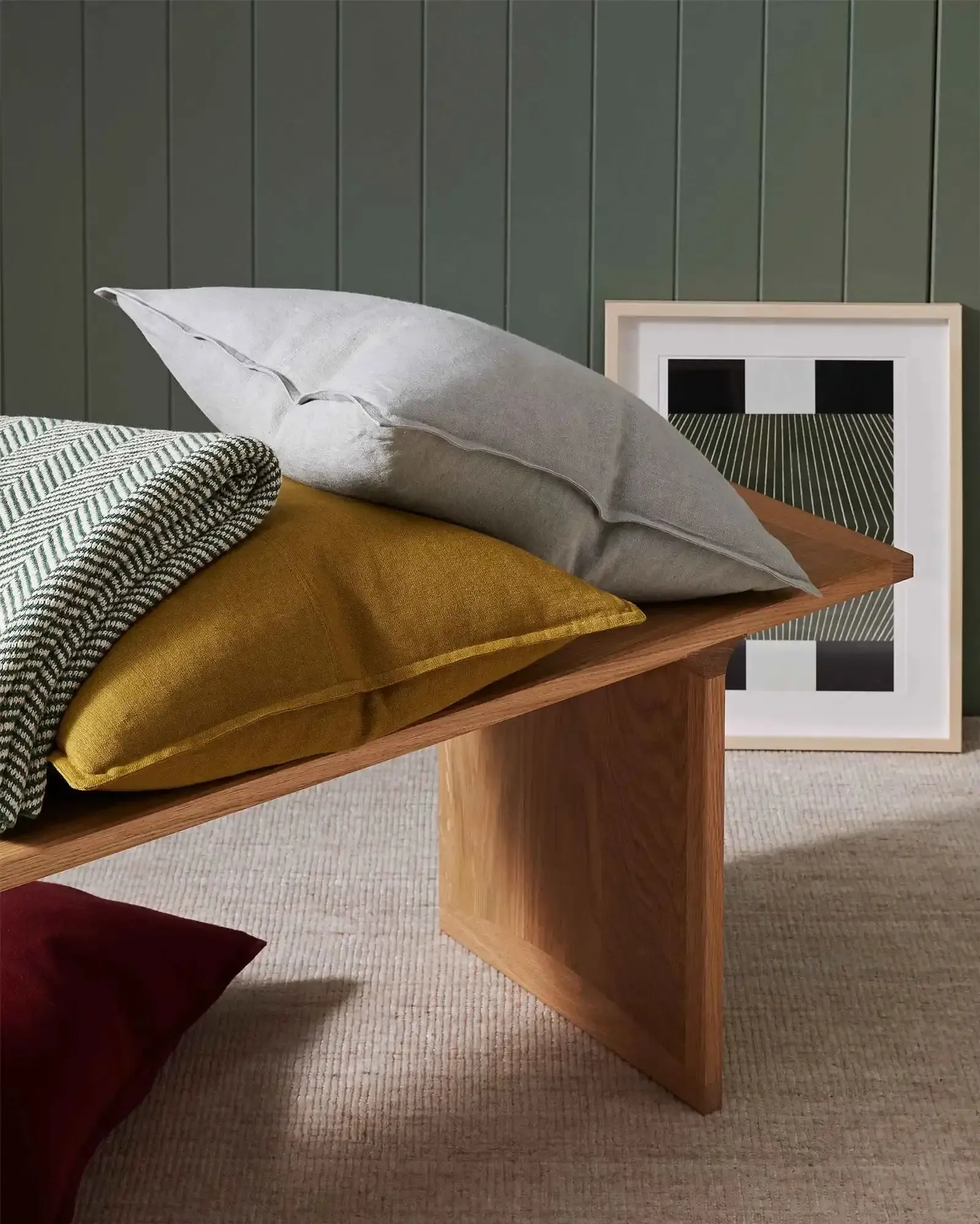 Como 60Cm Cushion - Moss - Image 2