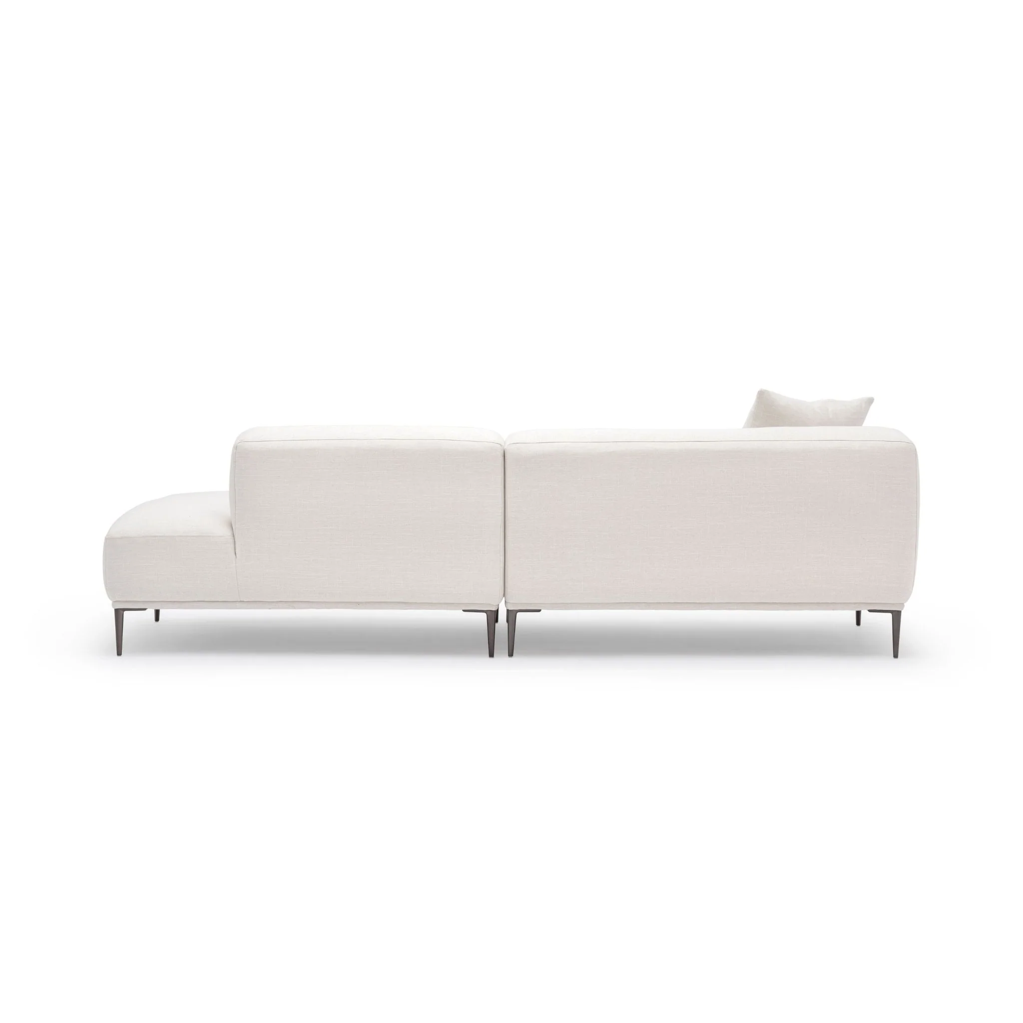 Amelia Open End Sofa - Canvas White - Image 14